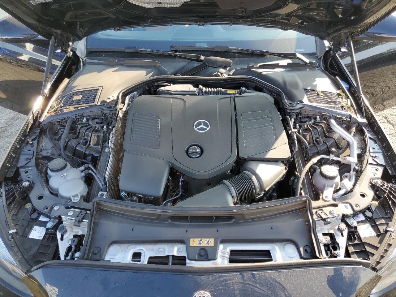 2023 Mercedes-Benz C-klasse VIN W1KAF4GB6PR151650 Copart auction photo, rear end / minor dent/scratches damage thumbnail 11