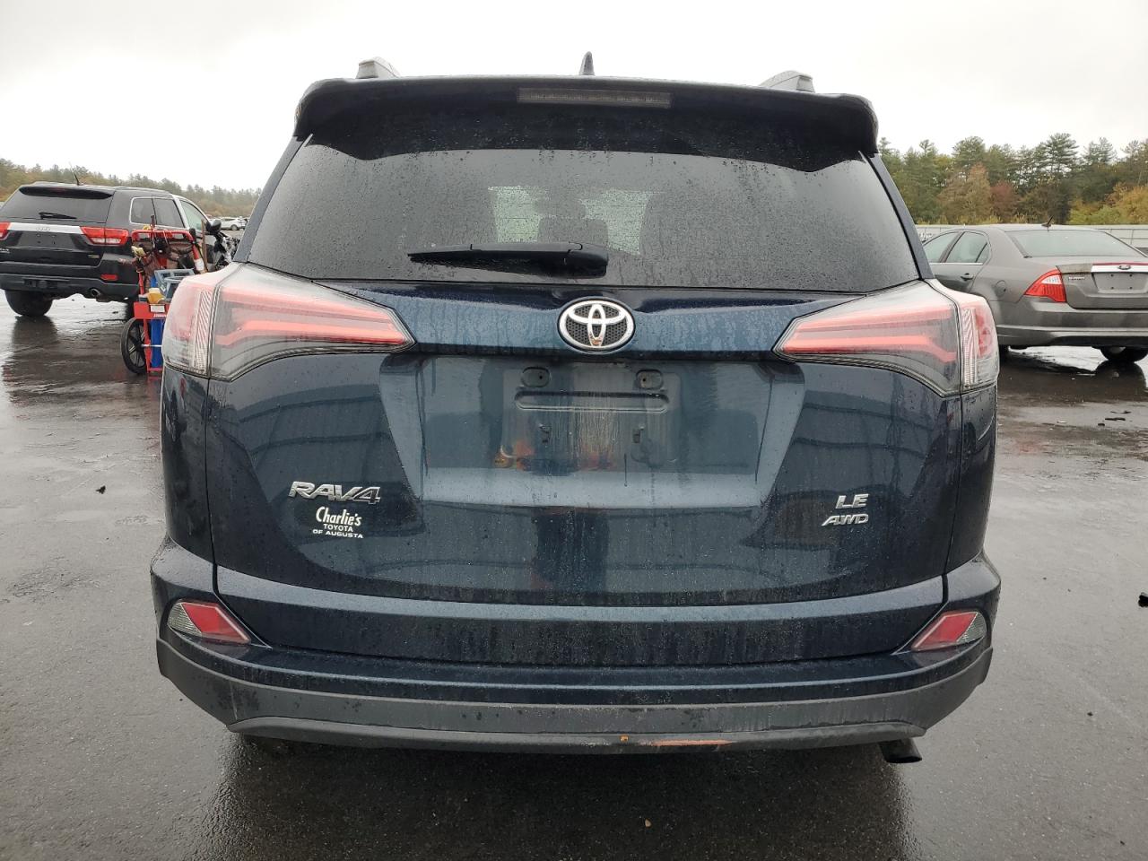 2017 Toyota RAV 4 VIN 2T3BFREV0HW581278 Copart auction photo, front end damage thumbnail 6
