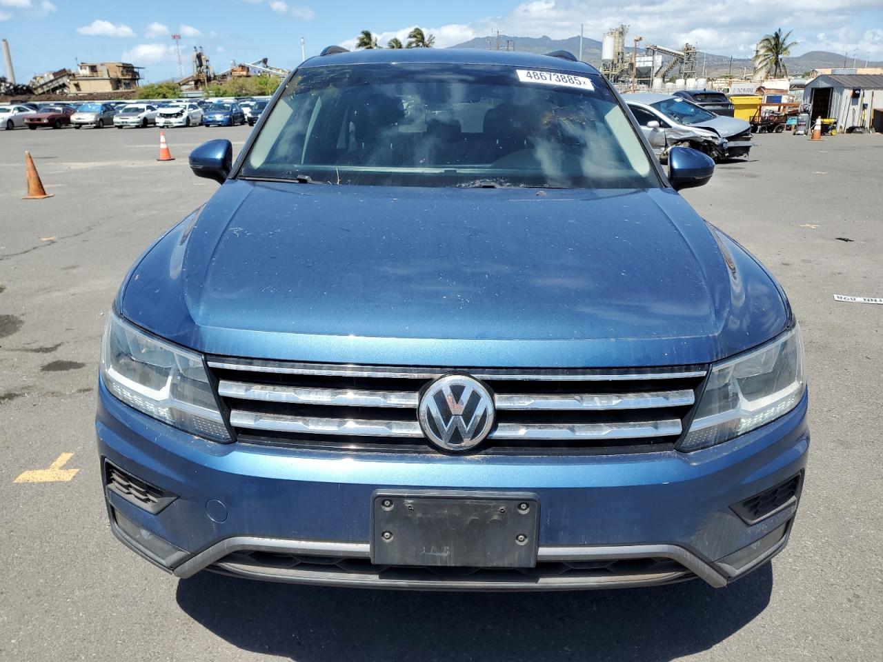 2018 Volkswagen Tiguan VIN 3VV3B7AX3JM021372 Copart auction photo, rear end / side damage thumbnail 5