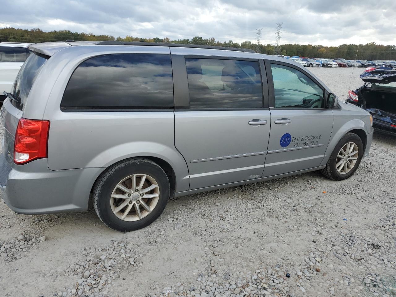 2016 Dodge Caravan VIN 2C4RDGCG5GR179407 Copart auction photo, side damage thumbnail 3