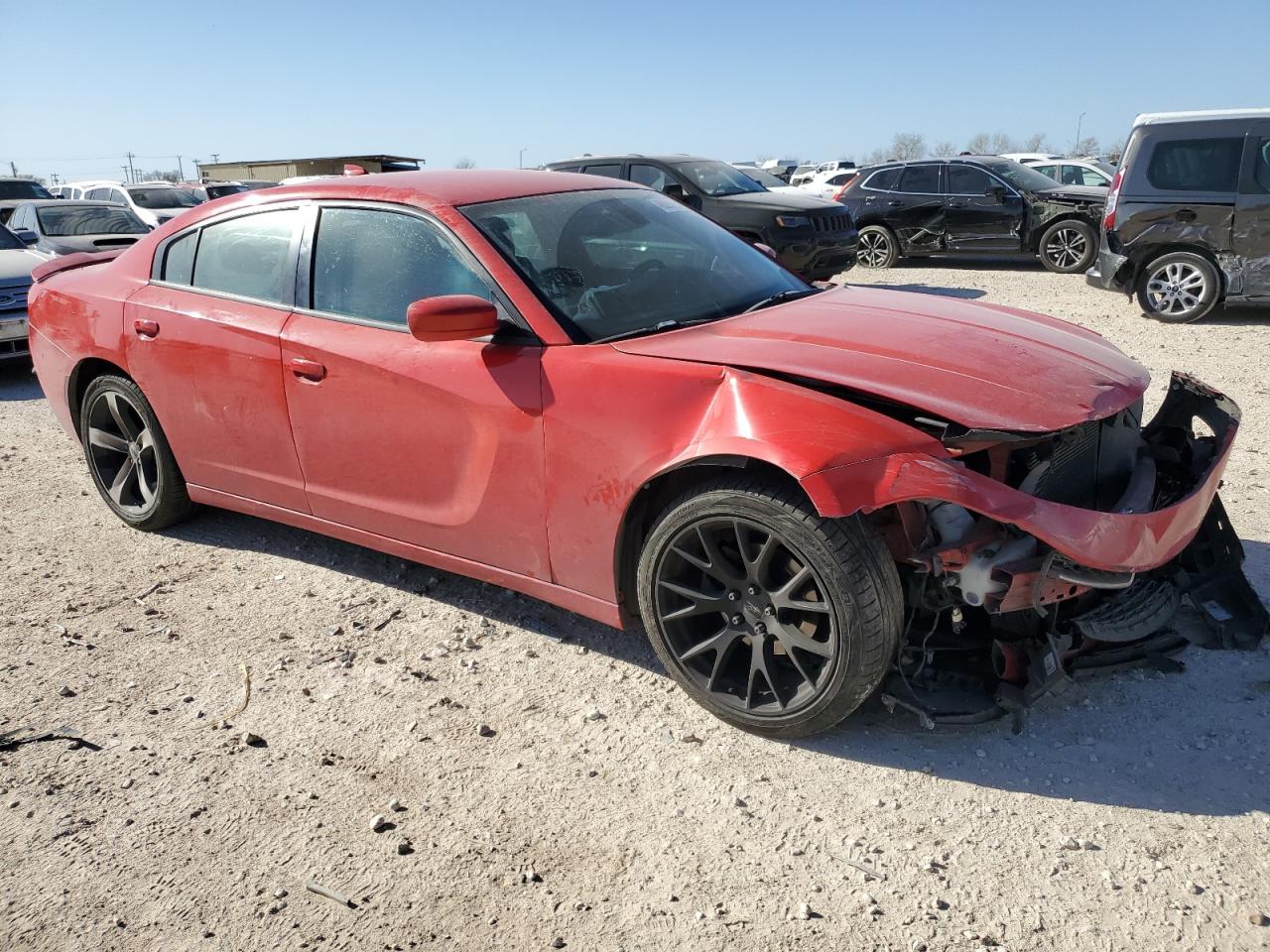 2017 Dodge Charger VIN 2C3CDXHG8HH543636 Copart auction photo, front end damage thumbnail 4