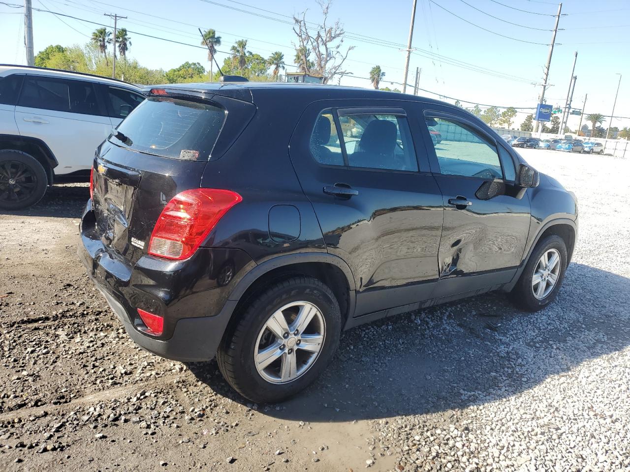 2017 Chevrolet Trax VIN 3GNCJNSB6HL154658 Copart auction photo, rear end damage thumbnail 3
