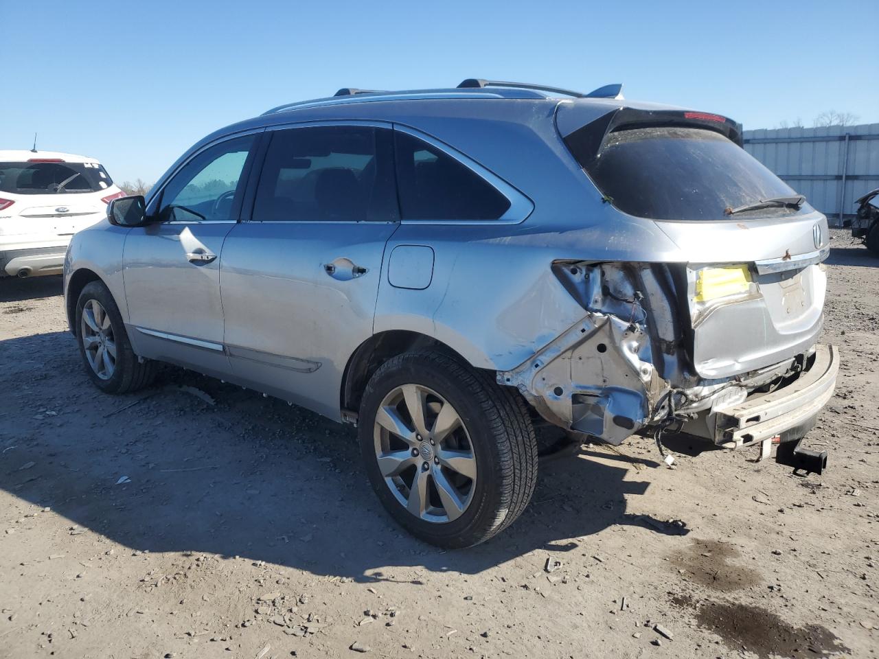 2016 Acura MDX VIN 5FRYD4H94GB033045 Copart auction photo, rear end / side damage thumbnail 2