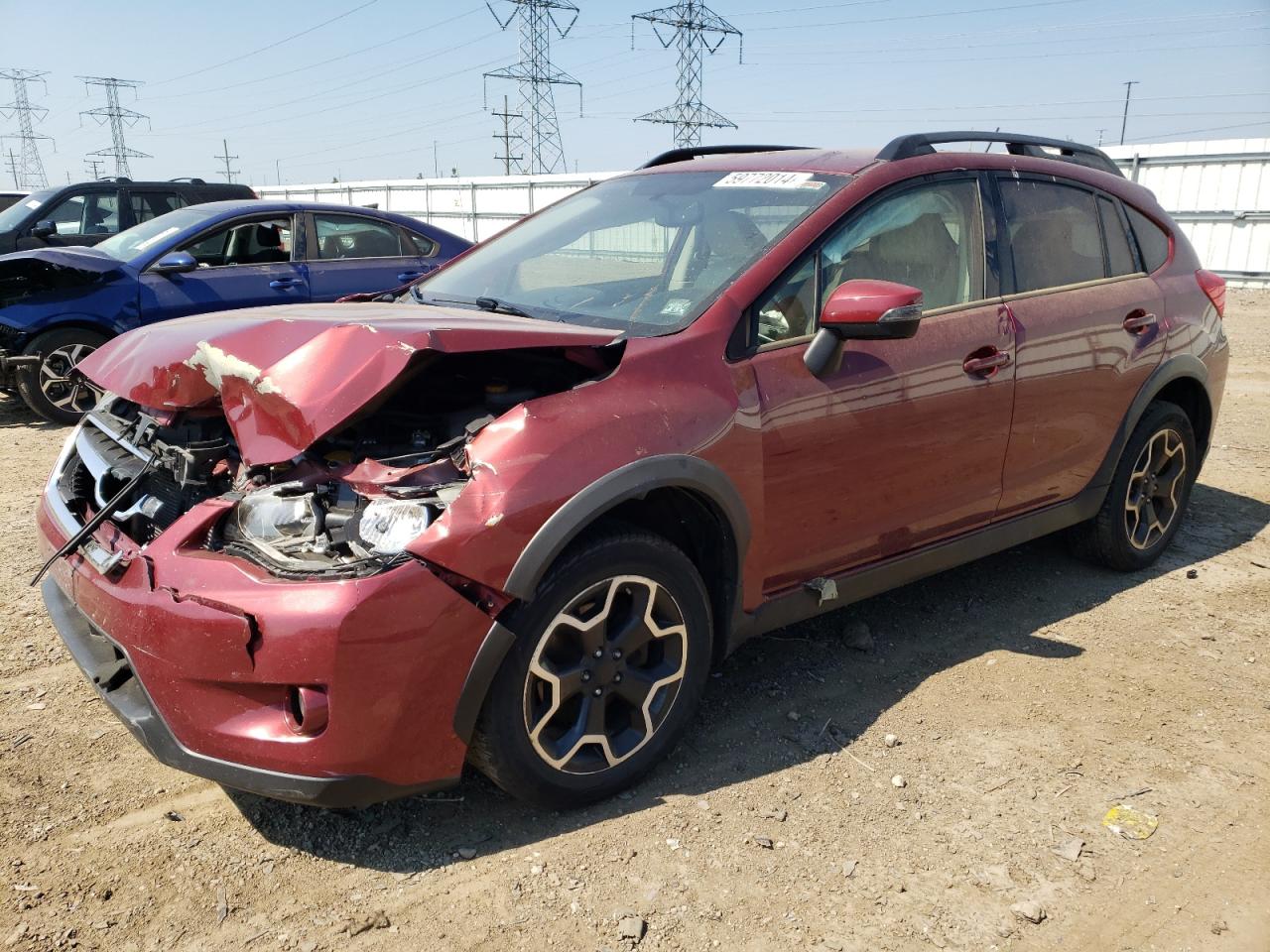 2015 Subaru XV VIN JF2GPAMC5F8236112