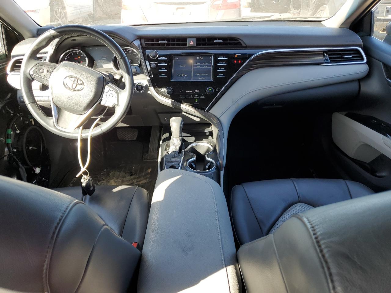2018 Toyota Camry VIN 4T1B11HK9JU023638 Copart auction photo, undercarriage / front end damage thumbnail 8