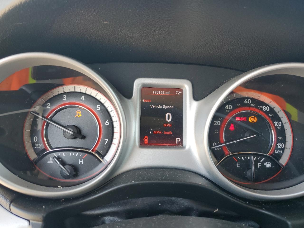 2012 Dodge Journey VIN 3C4PDCBG9CT153157 Copart auction photo, undercarriage / front end damage thumbnail 9