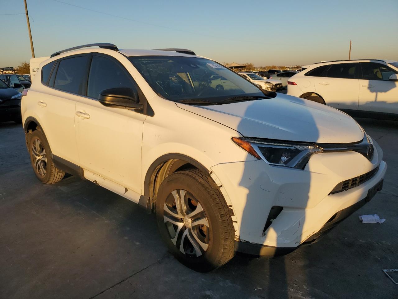 2017 Toyota RAV 4 VIN JTMZFREV1HJ703028 Copart auction photo, rear end damage thumbnail 4