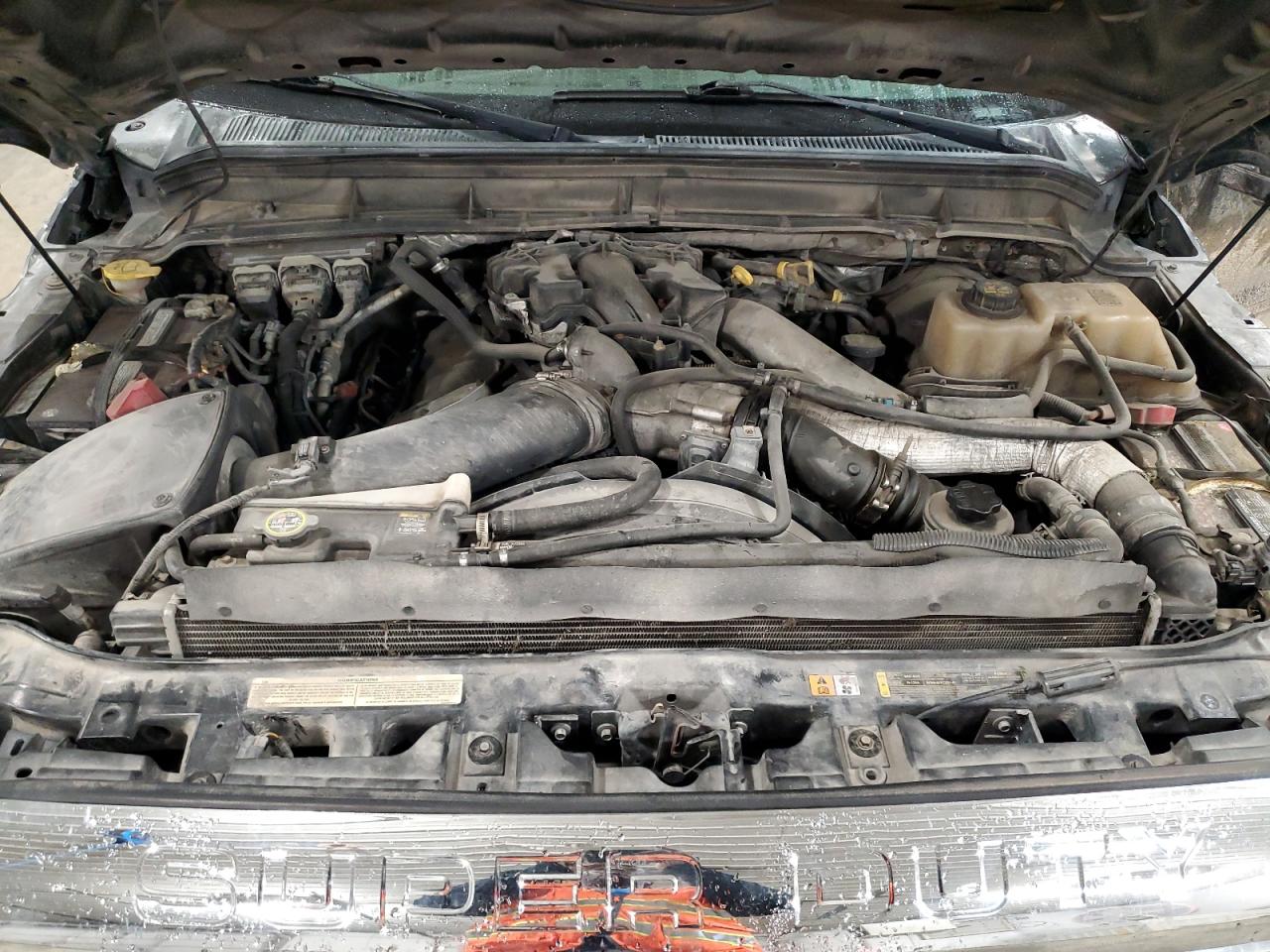 2013 Ford F350 VIN 1FT8W3BT0DEA58306 Copart auction photo, side / rear end damage thumbnail 11