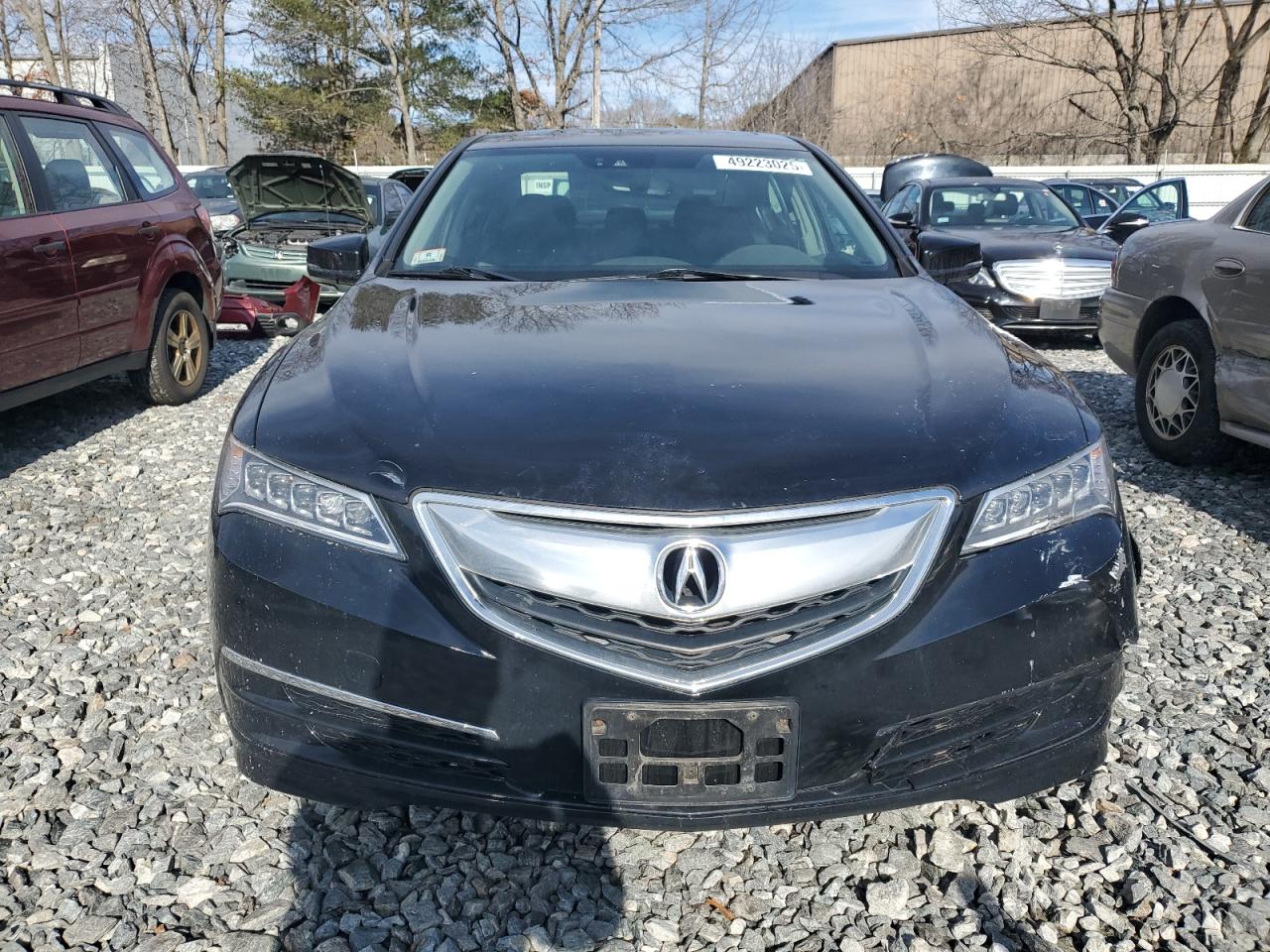 2015 Acura TLX VIN 19UUB3F54FA006162 Copart auction photo, front end damage thumbnail 5