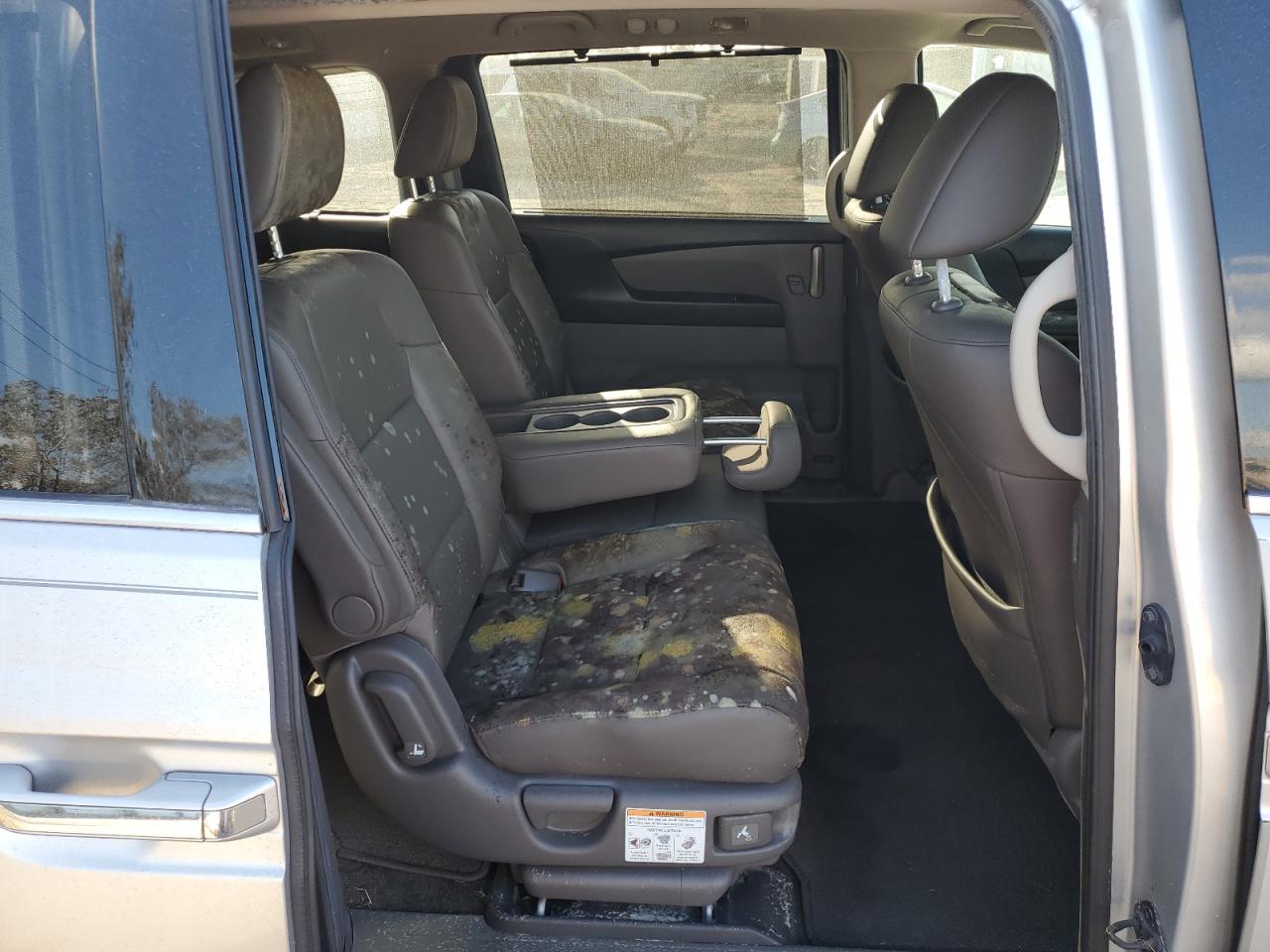 2012 Honda Odyssey VIN 5FNRL5H91CB050992 Copart auction photo, water/flood damage thumbnail 10