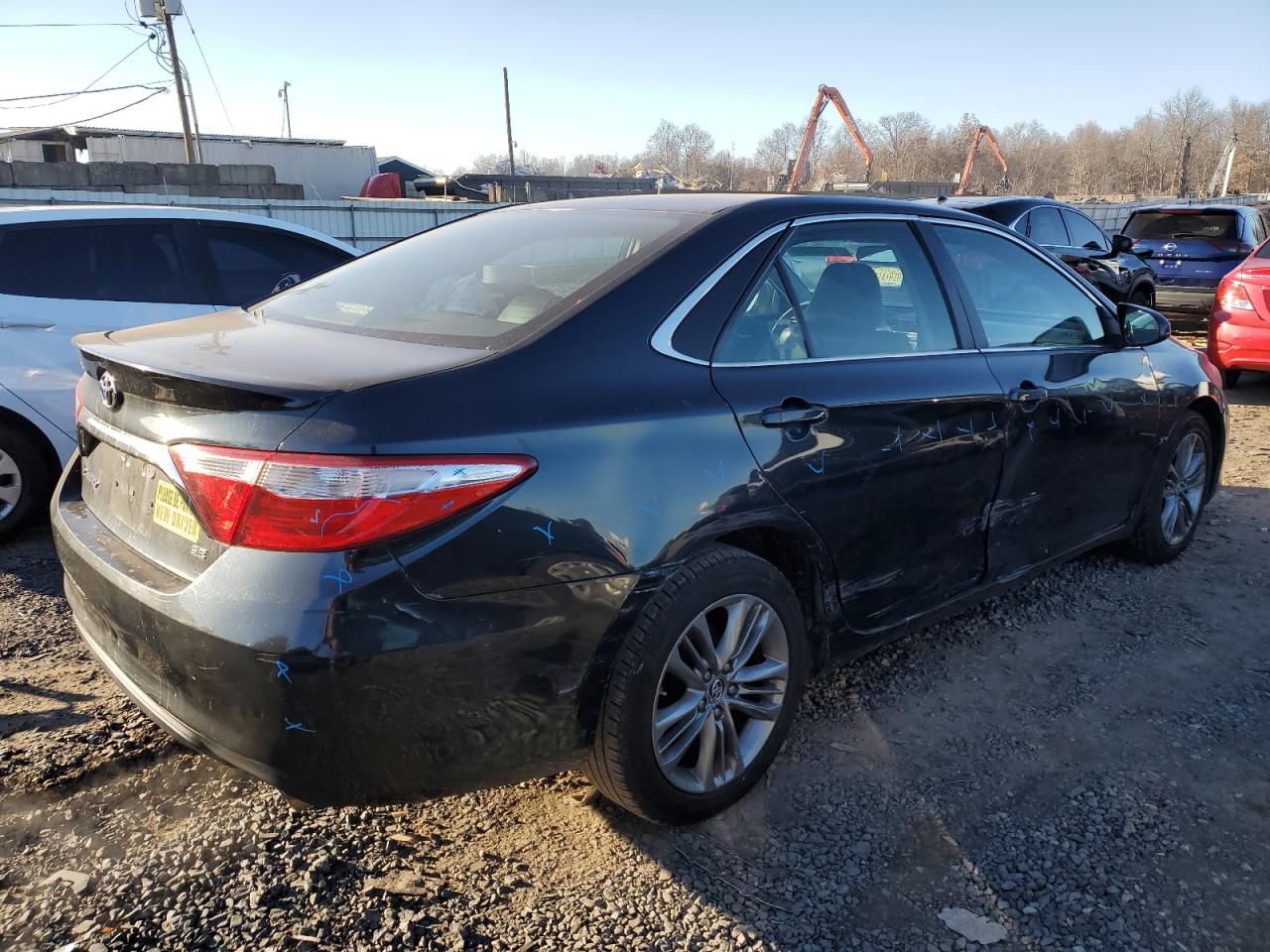 2017 Toyota Camry VIN 4T1BF1FK3HU350096 Copart auction photo, side damage thumbnail 3