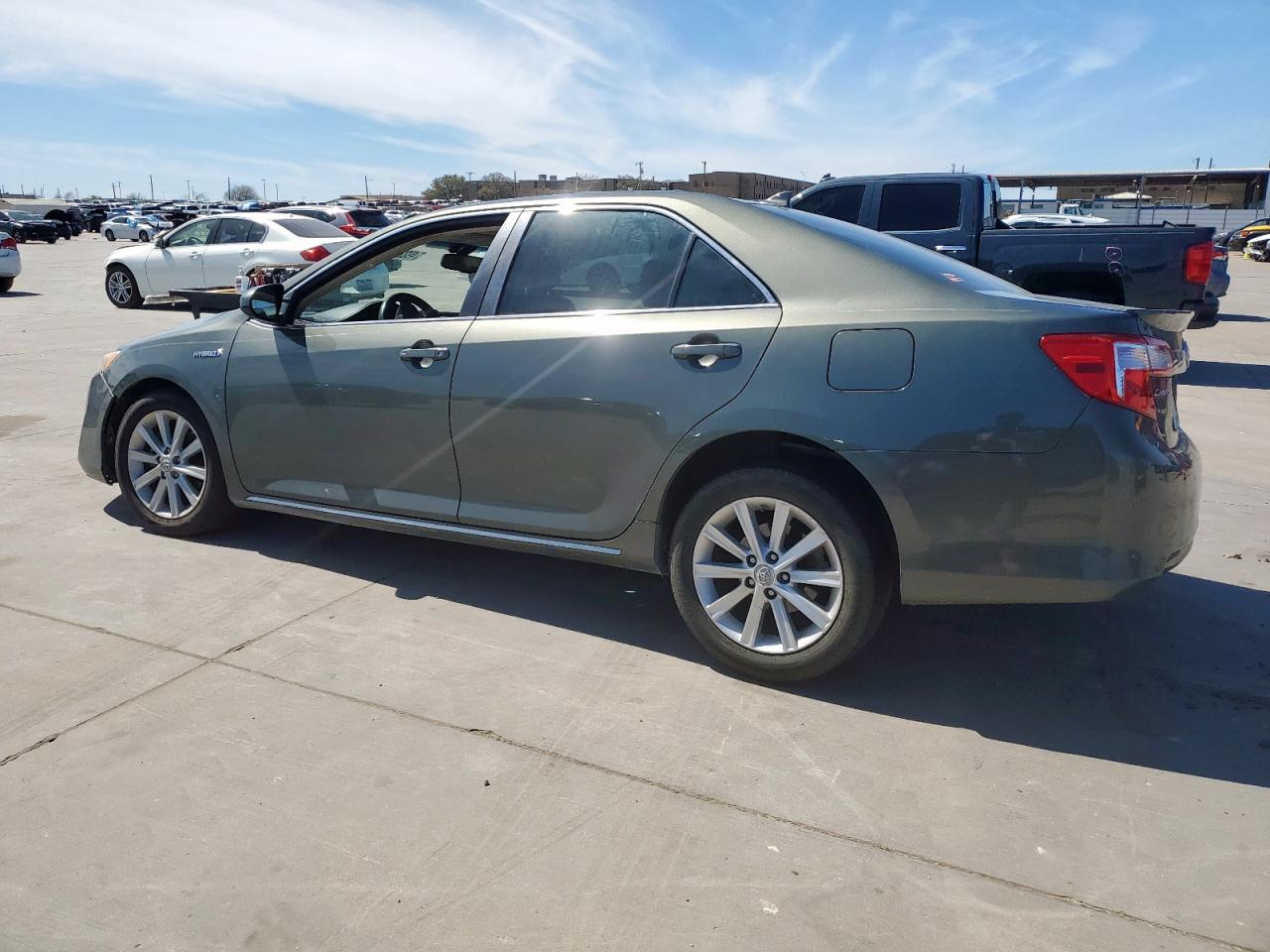 2013 Toyota Camry VIN 4T1BD1FK9DU070442 Copart auction photo, front end damage thumbnail 2