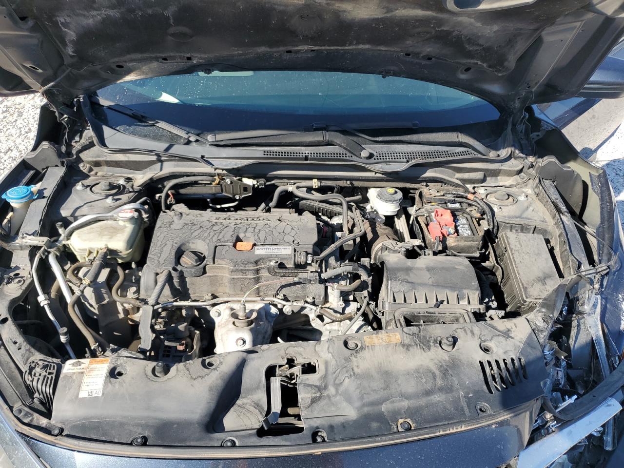 2017 Honda Civic VIN 19XFC2F5XHE021313 Copart auction photo, front end damage thumbnail 11