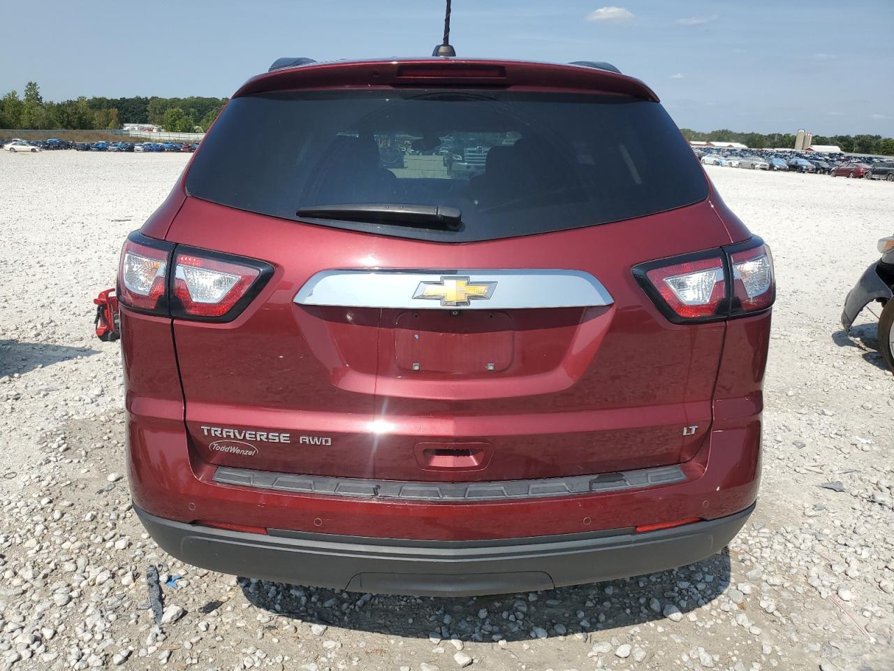2017 Chevrolet Traverse VIN 1GNKVHKD9HJ209274 Copart auction photo, side / front end damage thumbnail 6