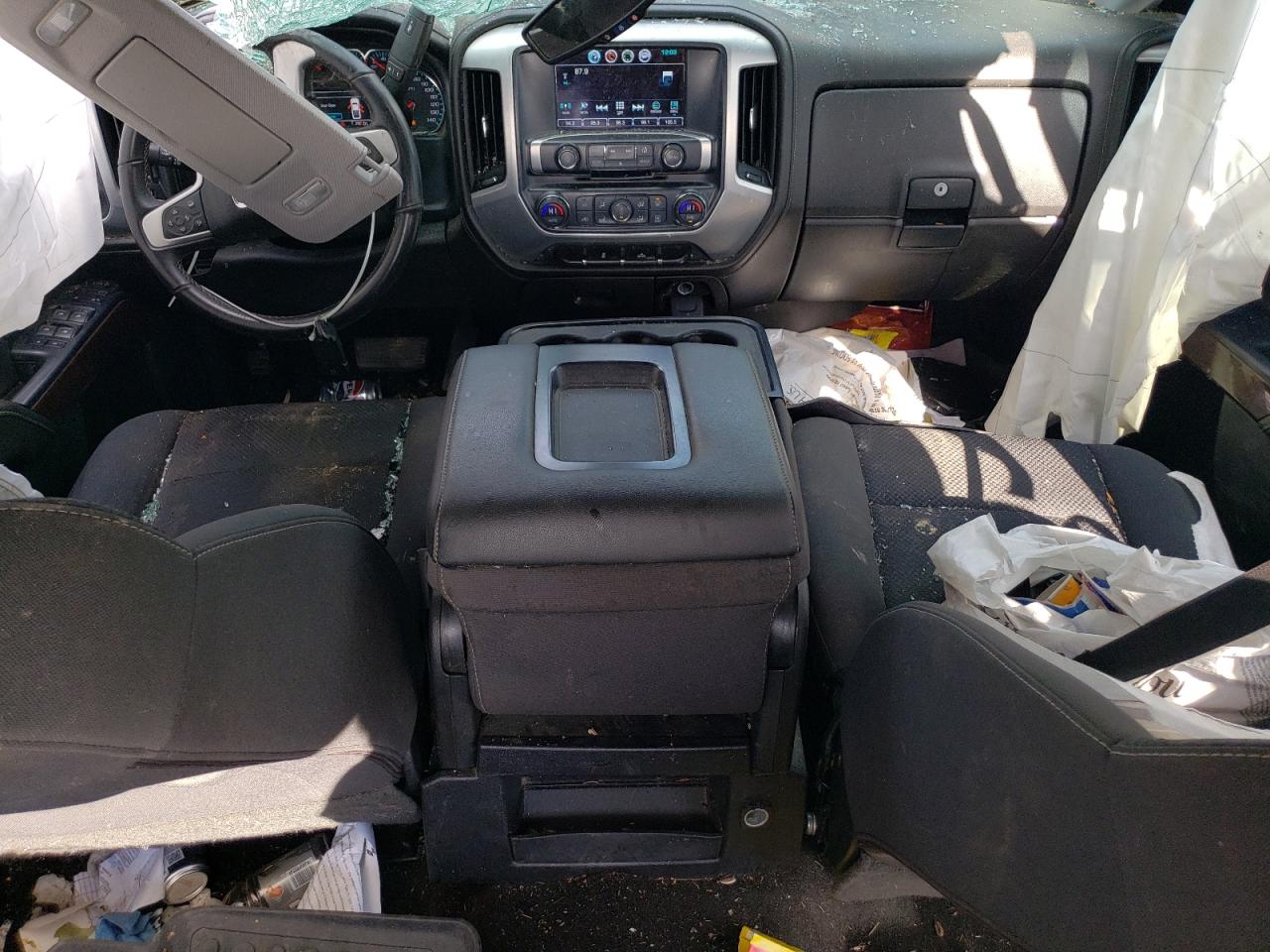 2018 GMC Sierra VIN 3GTU2MEC3JG122936 Copart auction photo, rollover damage thumbnail 8