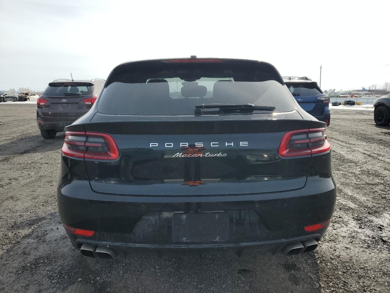 2015 Porsche Macan VIN WP1AF1A54FLB93424 Copart auction photo, front end / minor dent/scratches damage thumbnail 6