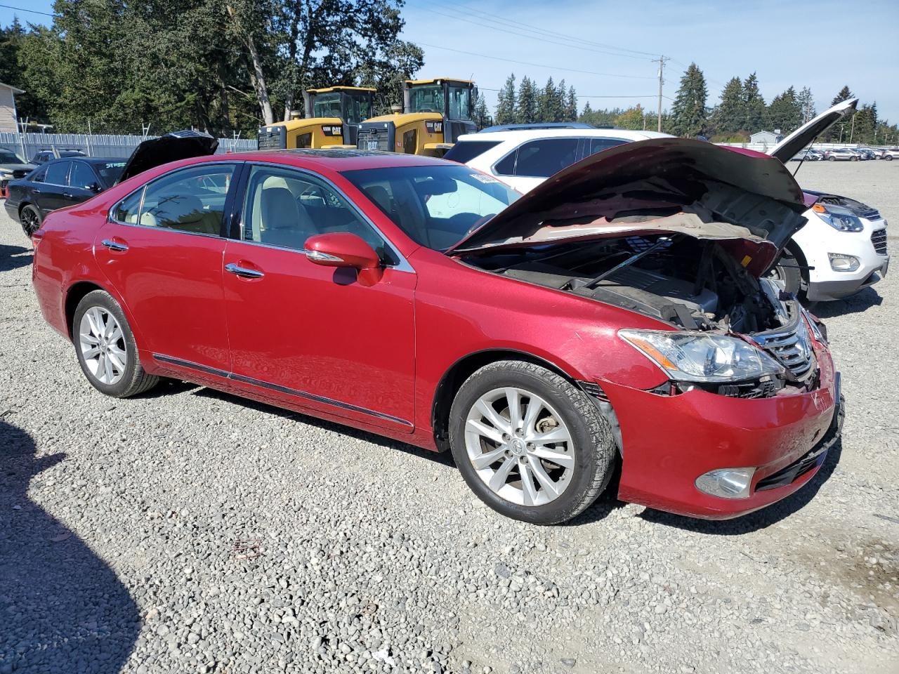 2010 Lexus ES VIN JTHBK1EG7A2360935 Copart auction photo, front end damage thumbnail 4