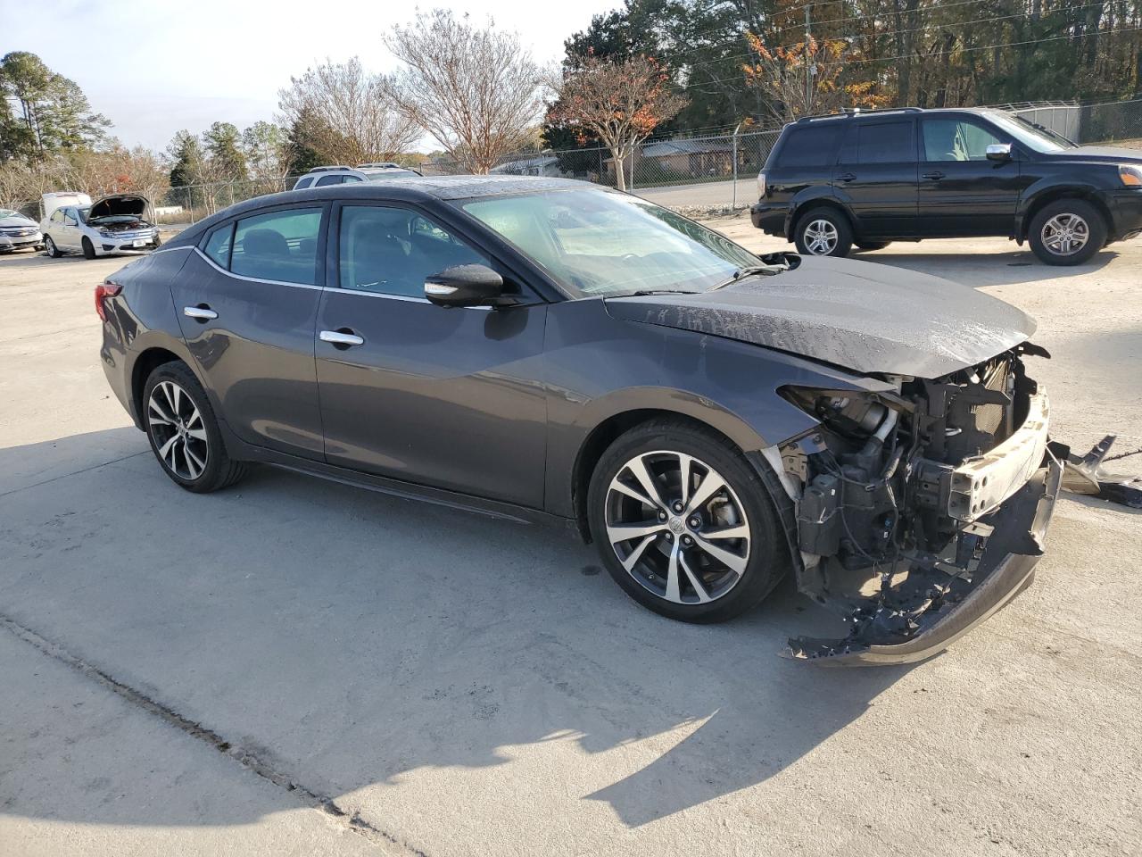 2016 Nissan Maxima VIN 1N4AA6APXGC385047 Copart auction photo, front end damage thumbnail 4