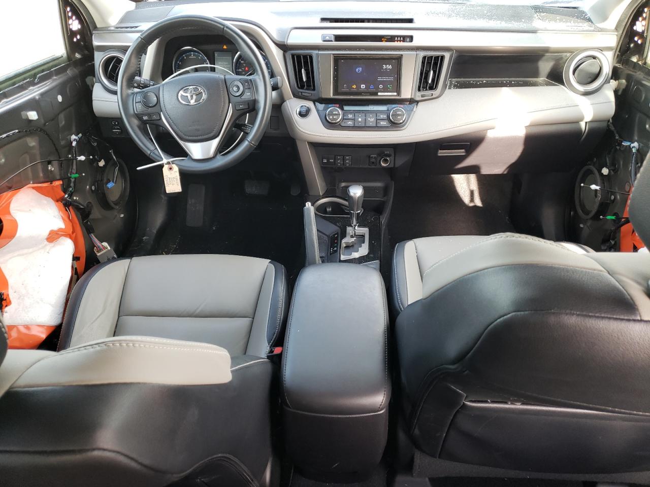 2017 Toyota RAV 4 VIN 2T3DFREV8HW624158 Copart auction photo, front end / side damage thumbnail 8