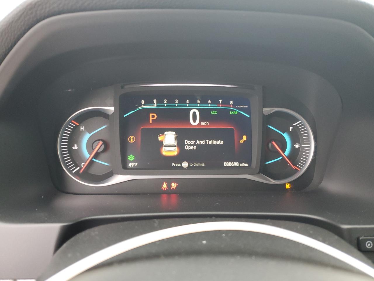 2022 Honda Pilot VIN 5FNYF6H51NB009139 Copart auction photo, all over damage thumbnail 9