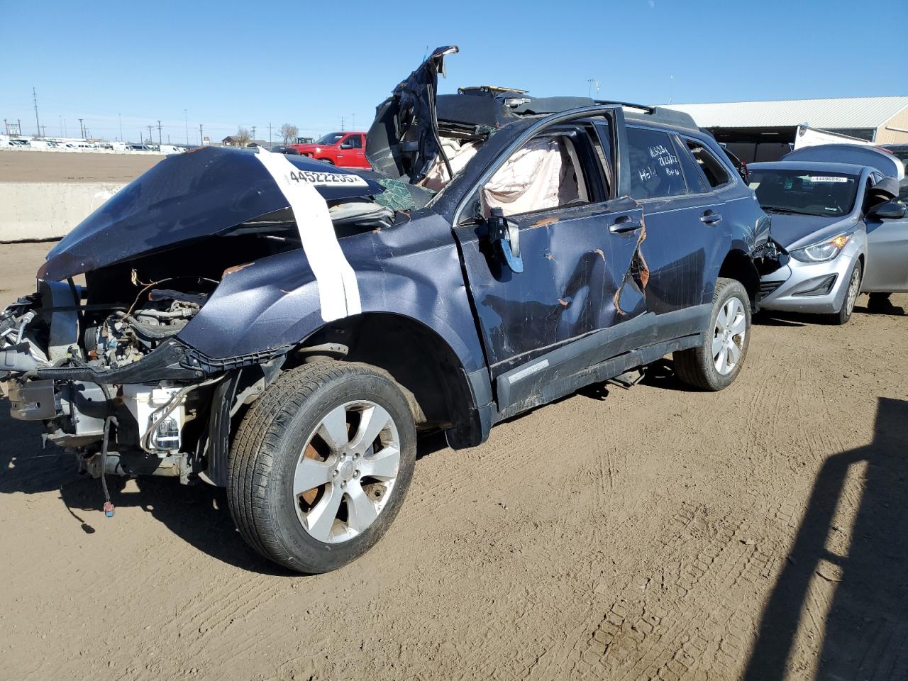 2010 Subaru Outback VIN 4S4BRBHC1A3322165