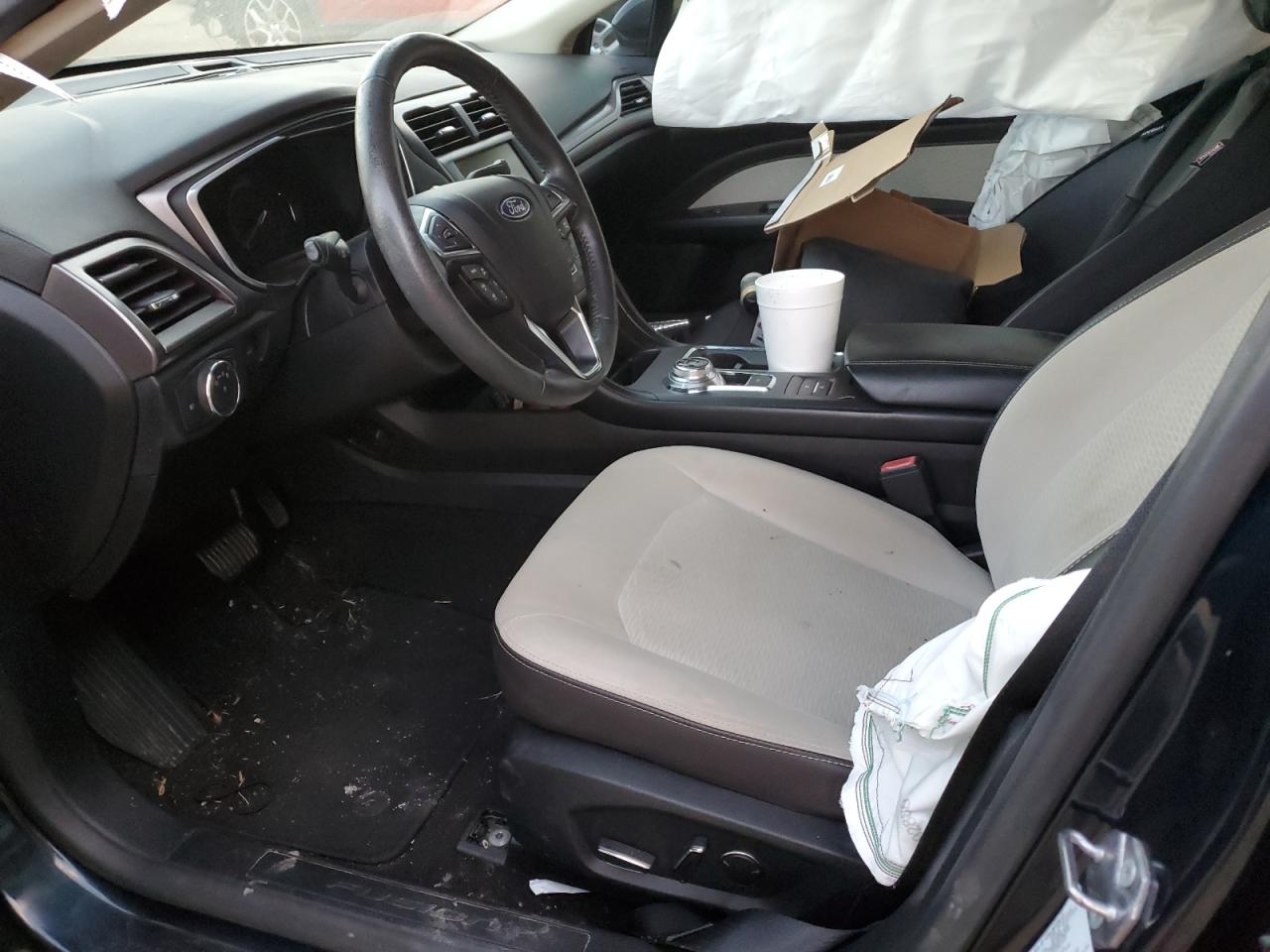 2020 Ford Fusion VIN 3FA6P0HD2LR228136 Copart auction photo, rear end / side damage thumbnail 7
