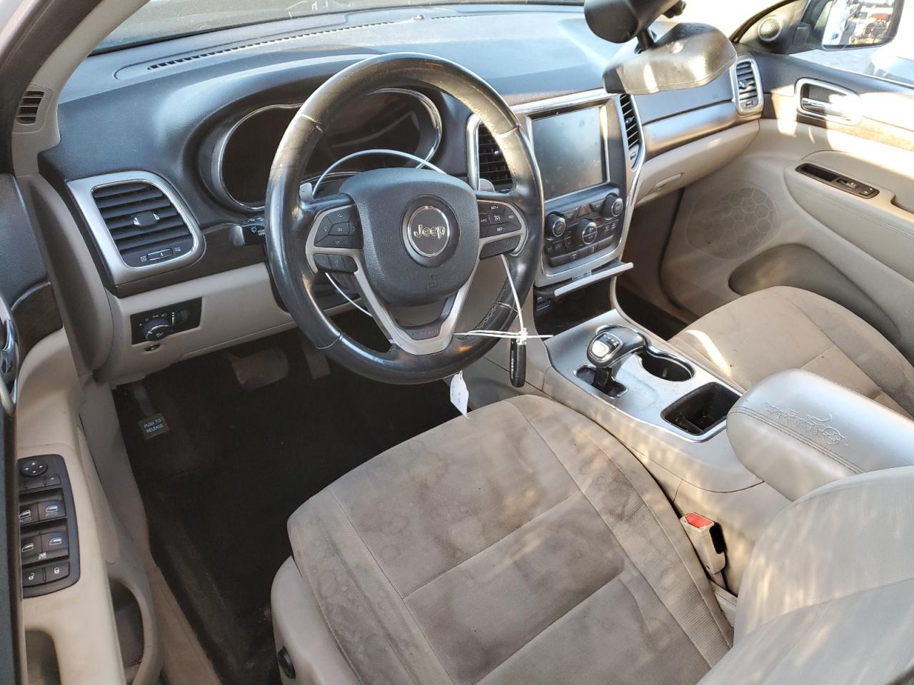 2014 Jeep Grand Cherokee VIN 1C4RJEAG9EC460633 Copart auction photo, front end damage thumbnail 8
