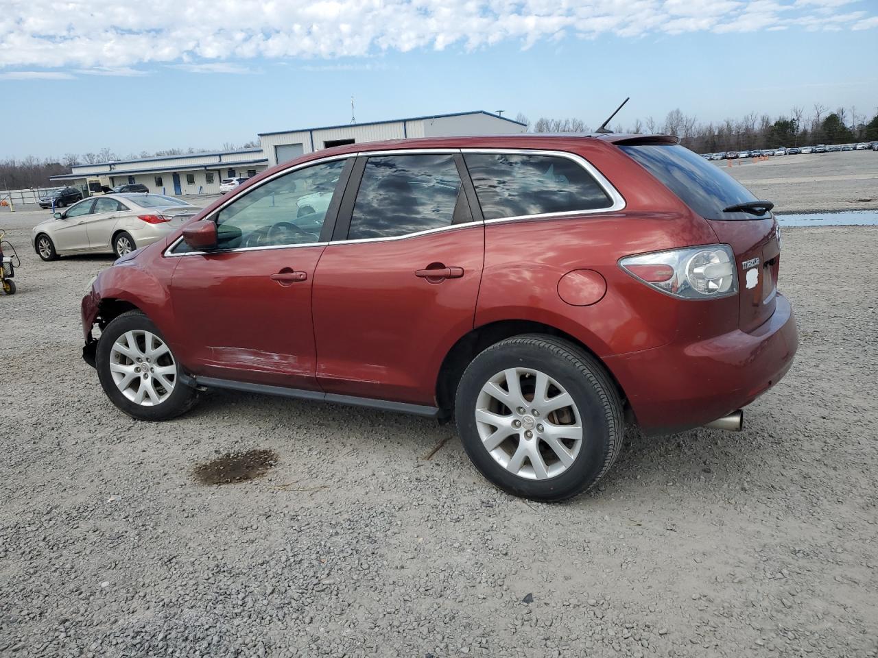 2007 Mazda CX-7 VIN JM3ER293370155499 Copart auction photo, front end damage thumbnail 2