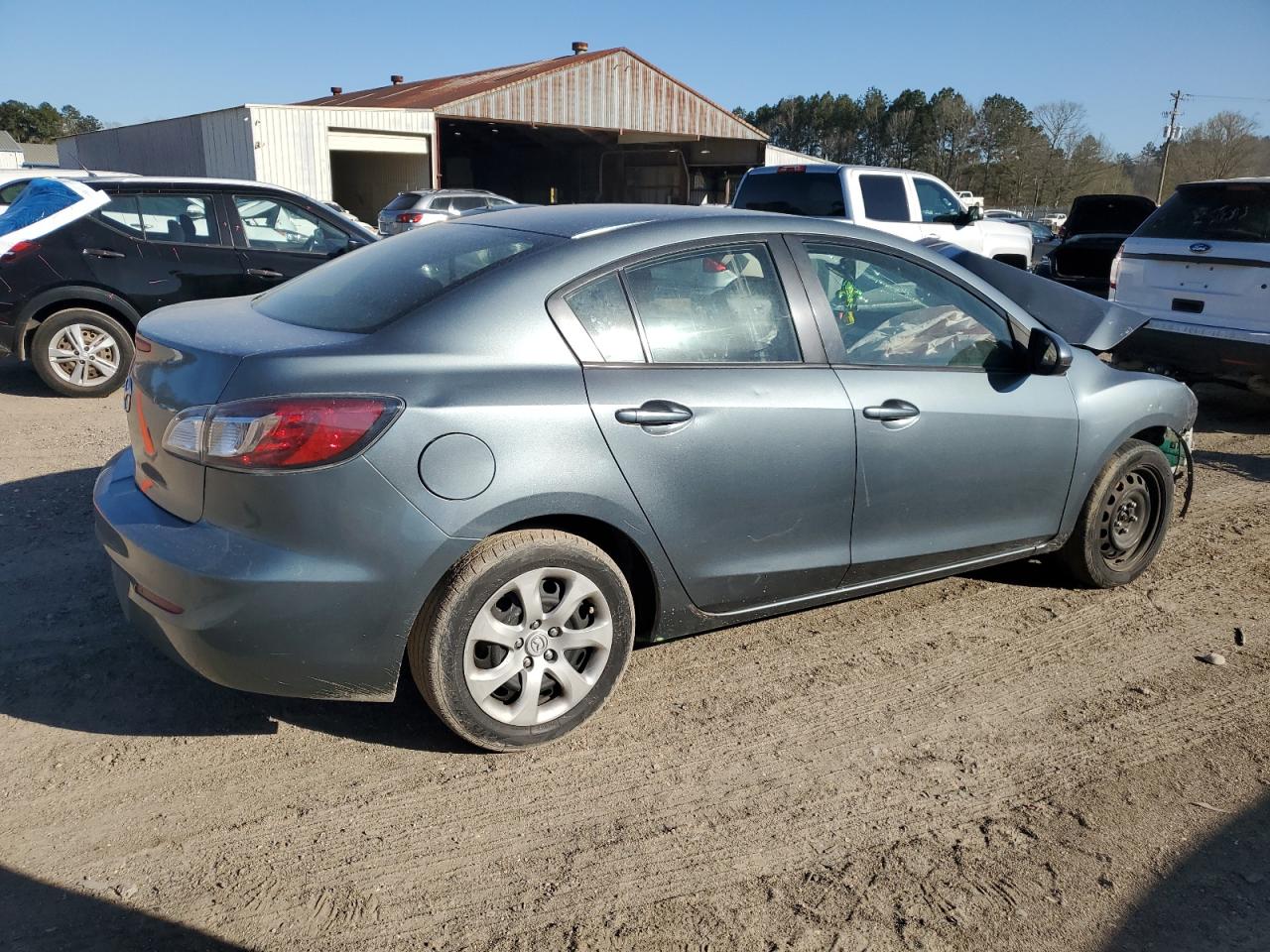 2013 Mazda 3 VIN JM1BL1TF9D1768176 Copart auction photo, front end damage thumbnail 3
