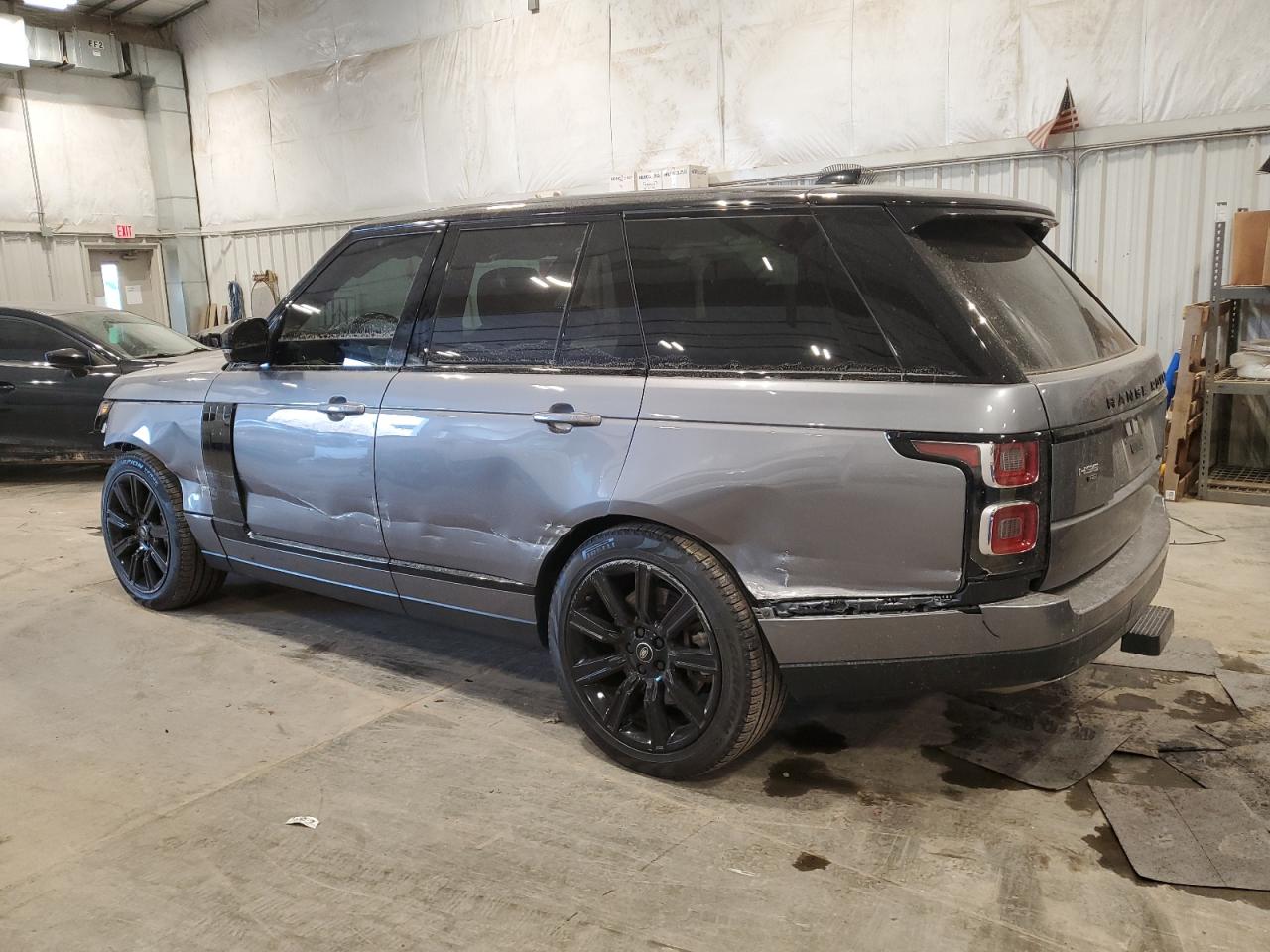 2020 Land Rover Range Rover VIN SALGS2RU2LA591725 Copart auction photo, all over damage thumbnail 2