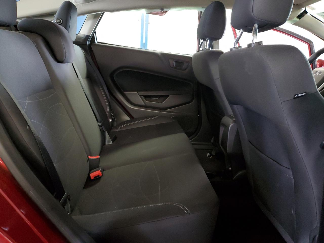 2017 Ford Fiesta VIN 3FADP4BJ9HM147278 Copart auction photo, rear end / side damage thumbnail 11
