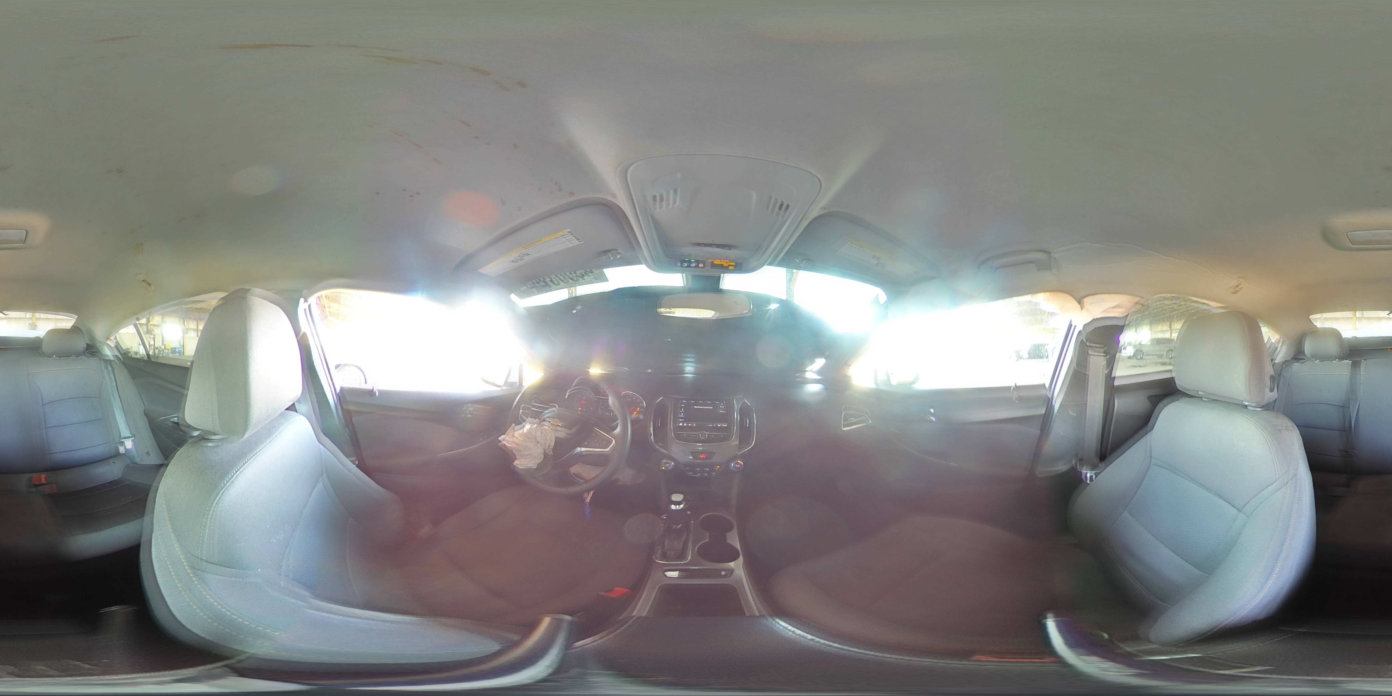 2019 Chevrolet Cruze VIN 1G1BC5SM5K7153389 Copart auction photo, front end / rear end damage thumbnail 12