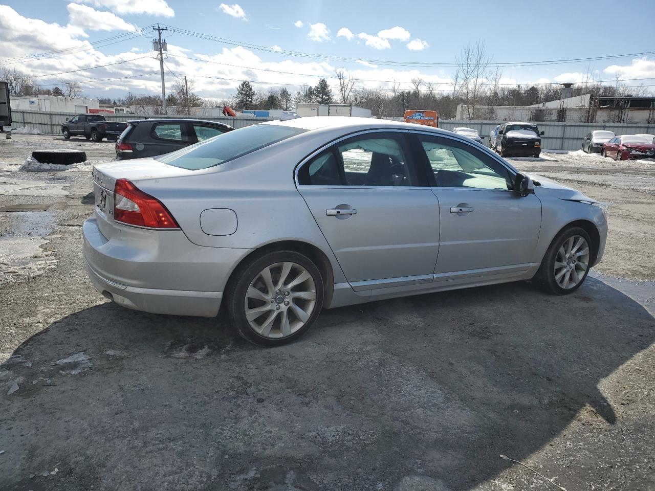 2016 Volvo S80 VIN YV140MAM9G1195850 Copart auction photo, front end damage thumbnail 3