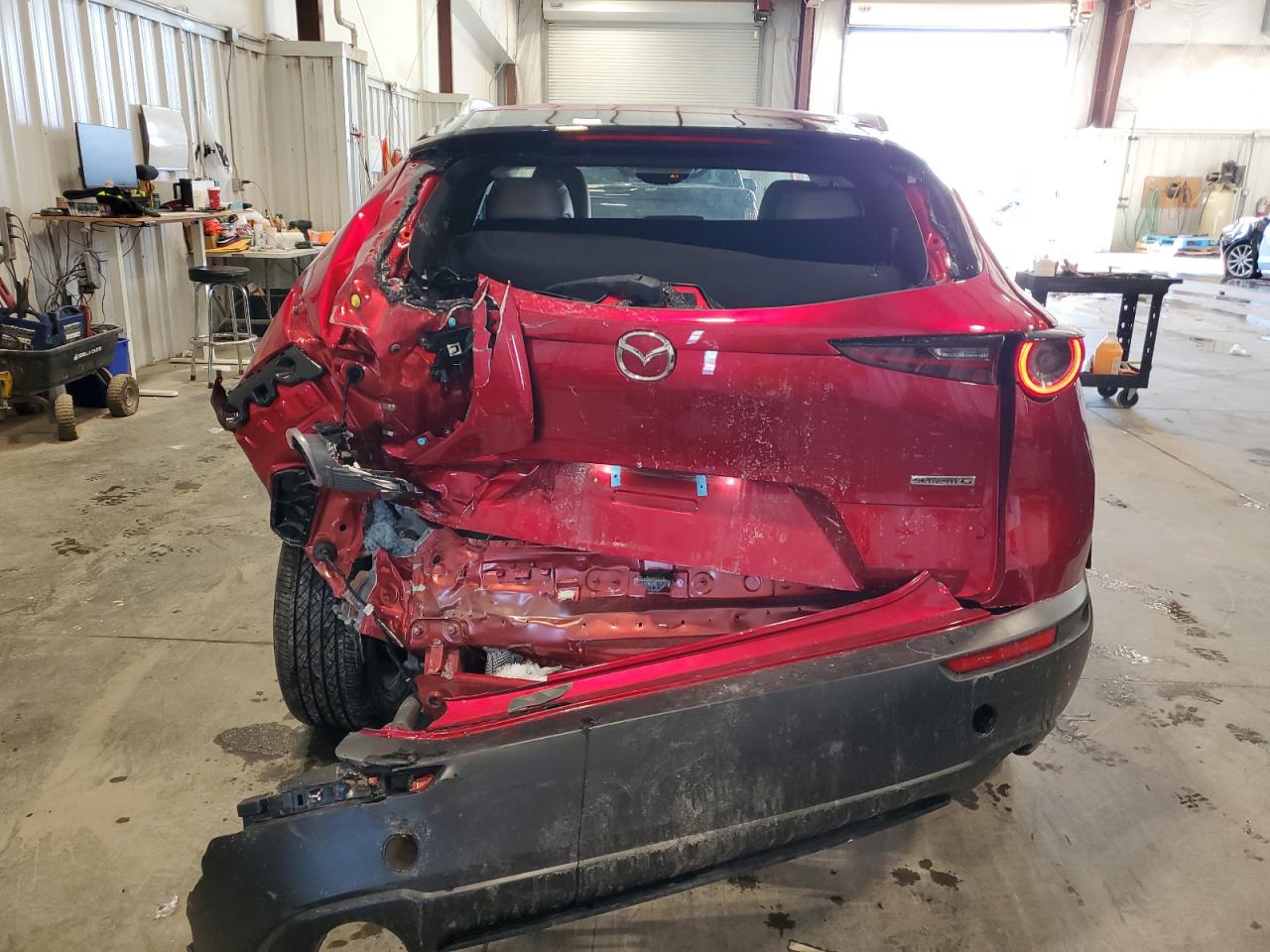2024 Mazda CX-30 VIN 3MVDMBCMXRM712900 Copart auction photo, rear end / side damage thumbnail 6
