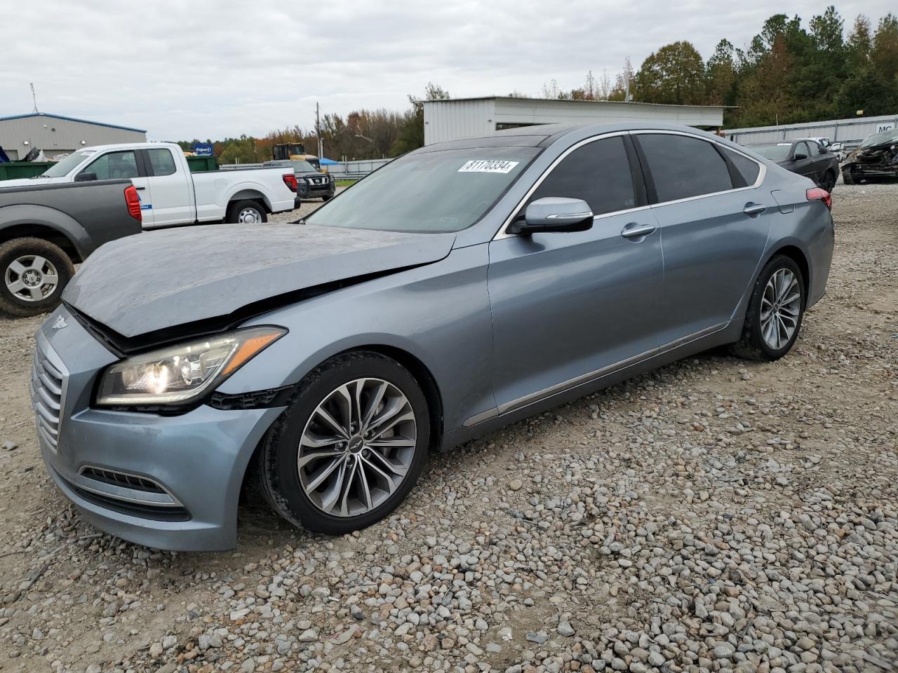 2015 Hyundai Genesis VIN KMHGN4JE9FU100693