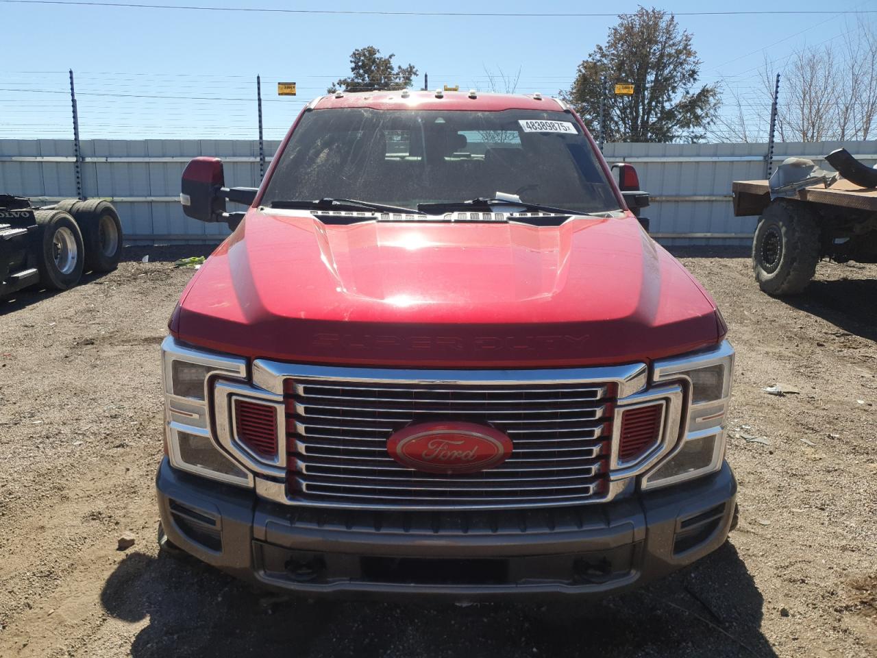 2020 Ford F350 VIN 1FT8W3DT0LED56110 Copart auction photo, front end / rear end damage thumbnail 5