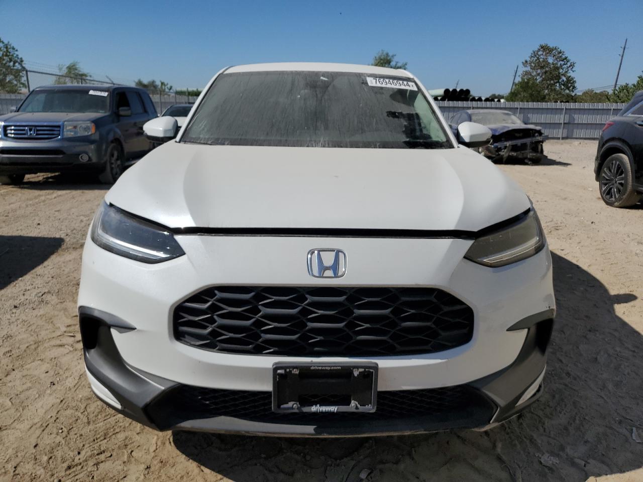 2023 Honda HR-V VIN 3CZRZ2H35PM741530 Copart auction photo, side / front end damage thumbnail 5