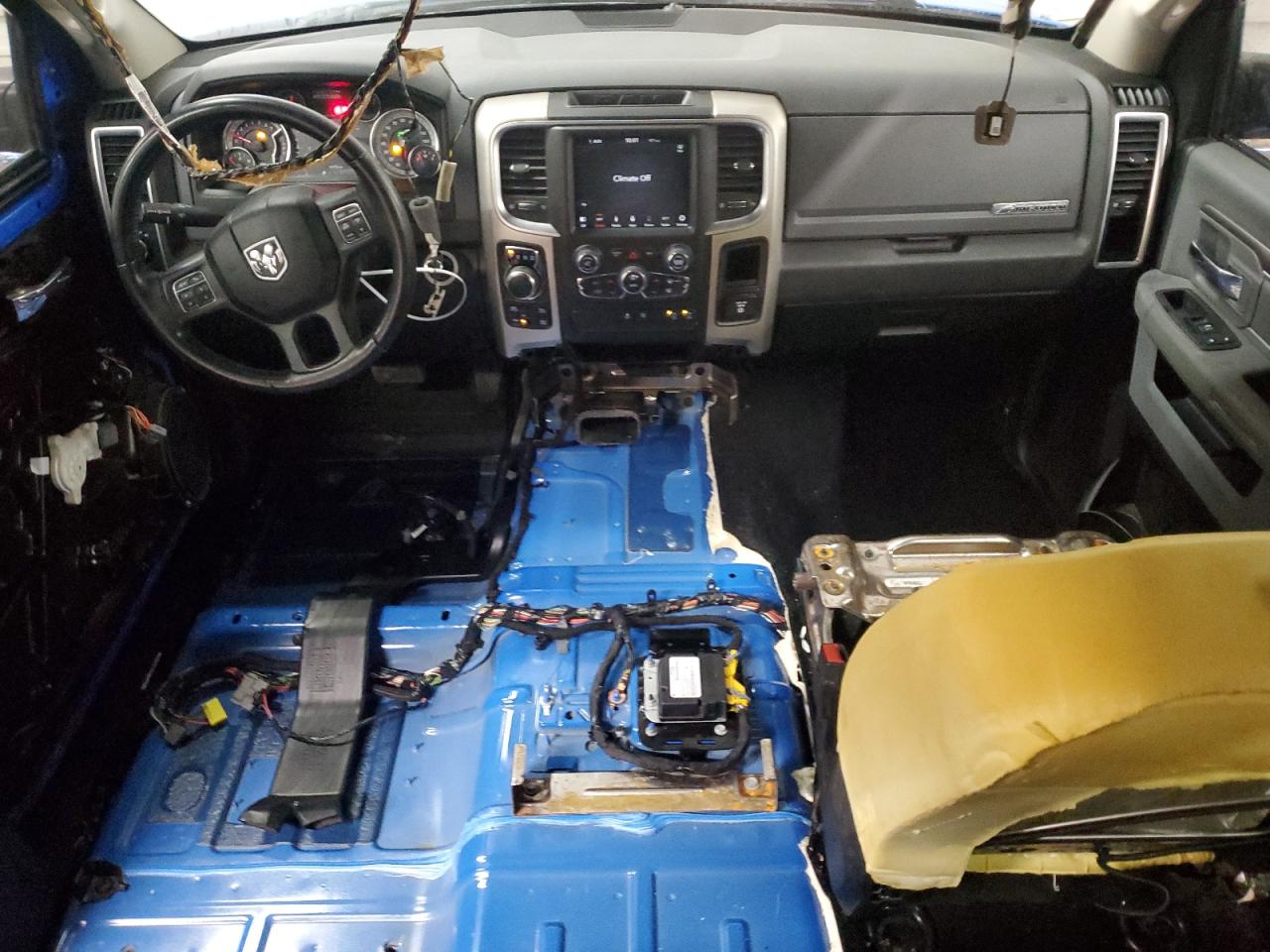 2019 RAM 1500 VIN 1C6RR7LT3KS513544 Copart auction photo, stripped / minor dent/scratches damage thumbnail 8