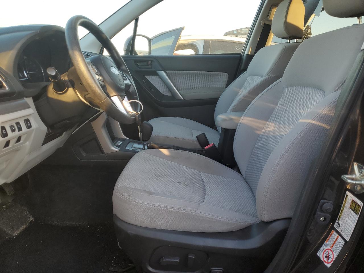 2017 Subaru Forester VIN JF2SJAGC8HH582584 Copart auction photo, front end / side damage thumbnail 7