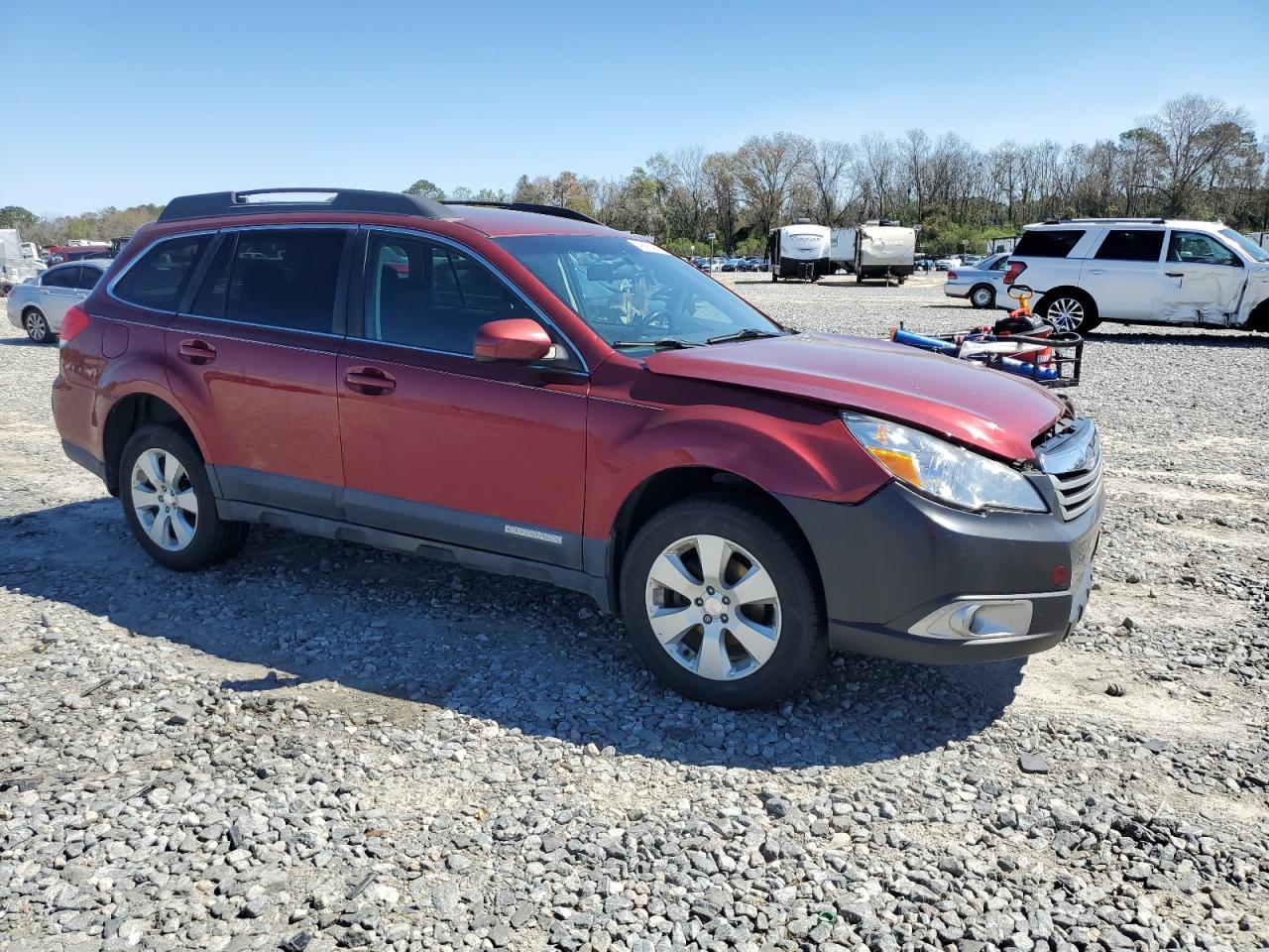 2012 Subaru Outback VIN 4S4BRBCC7C3299906 Copart auction photo, front end damage thumbnail 4