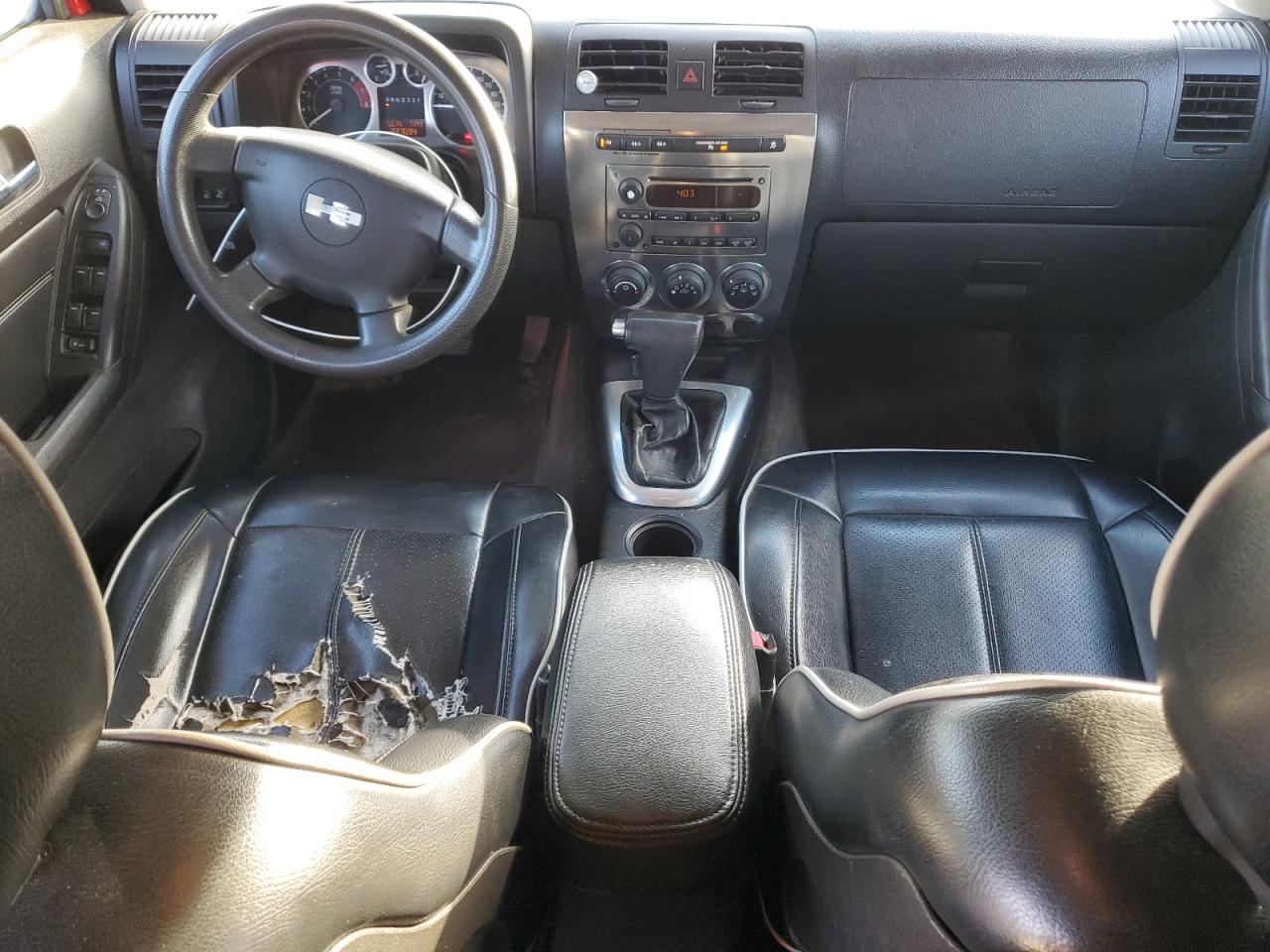 2008 Hummer H3 VIN 5GTEN13E688196729 Copart auction photo, front end / undercarriage damage thumbnail 8