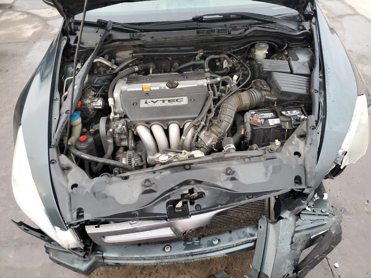 2005 Honda Accord VIN 1HGCM56875A095073 Copart auction photo, front end damage thumbnail 11