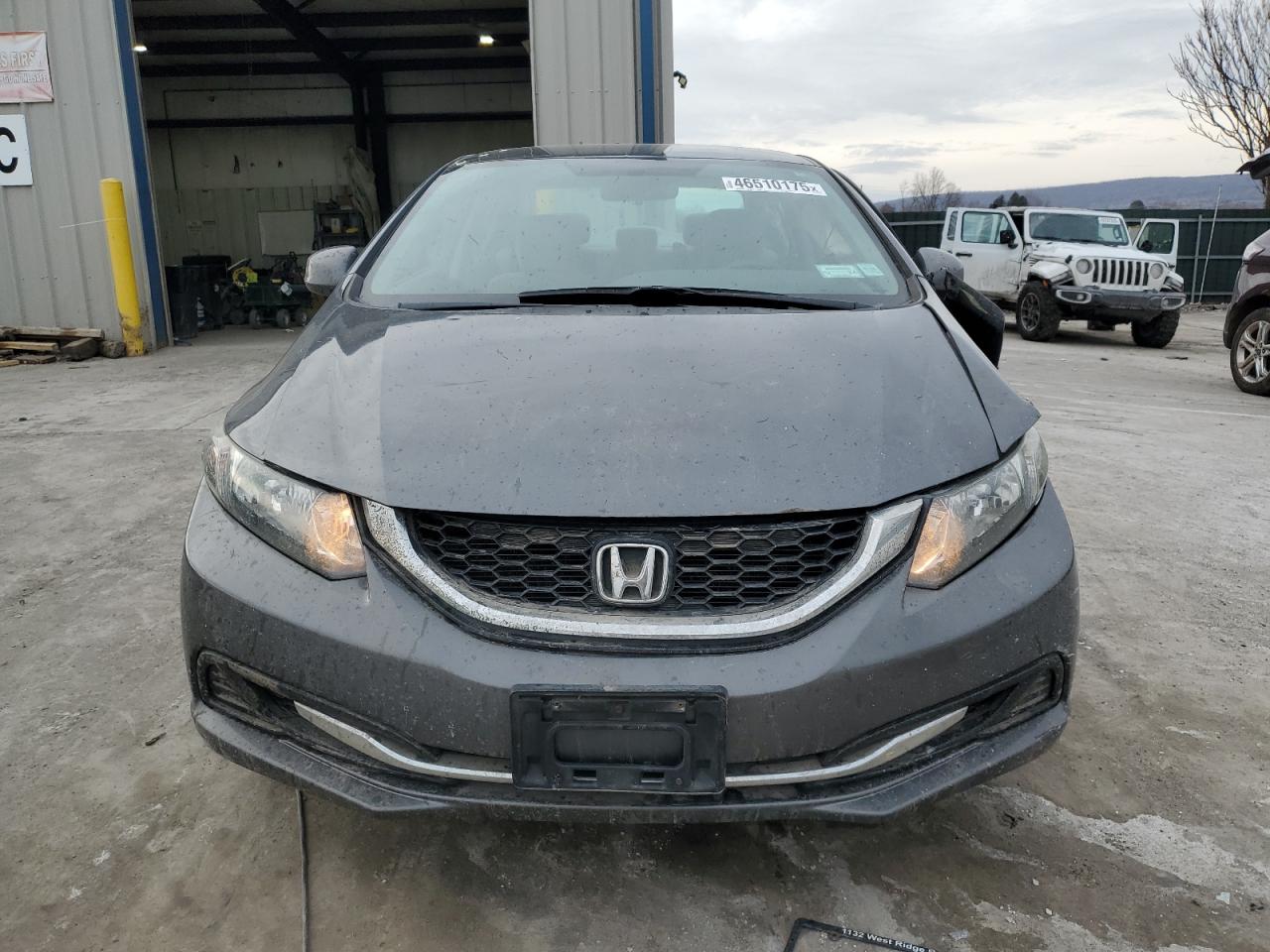 2013 Honda Civic VIN 2HGFB2F58DH548916 Copart auction photo, side / front end damage thumbnail 5