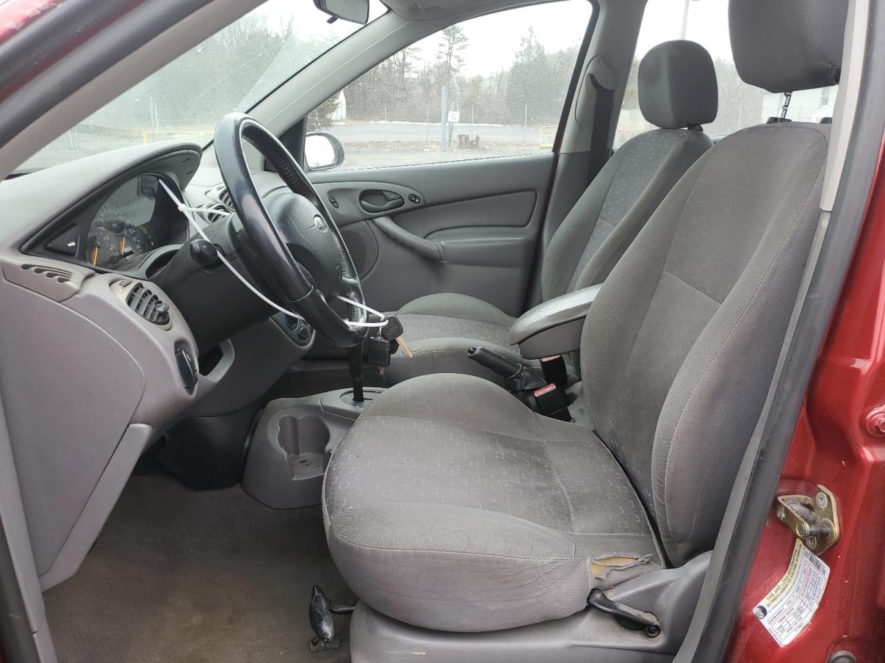2004 Ford Focus VIN 3FAFP37354R126163 Copart auction photo, front end / side damage thumbnail 7