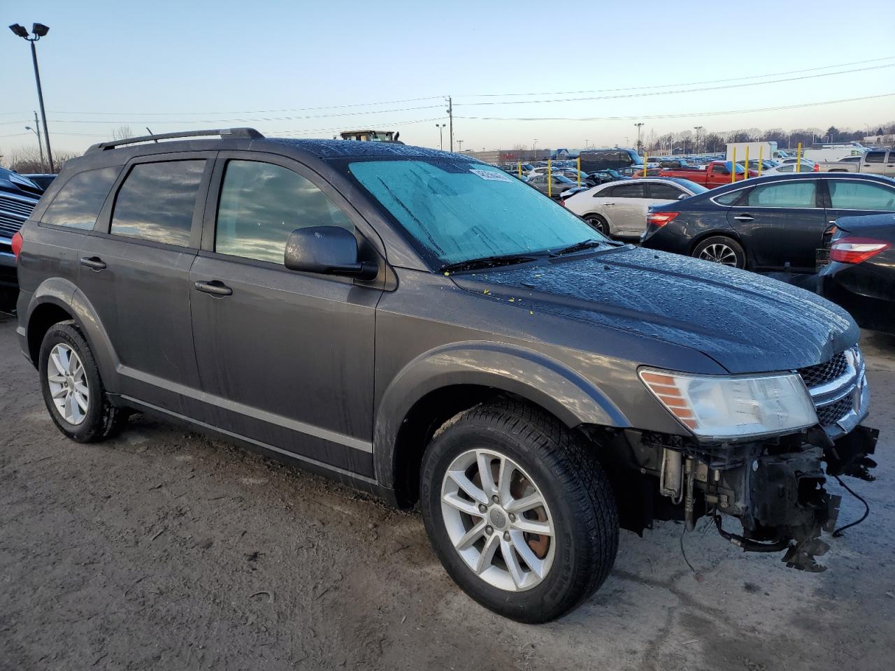 2016 Dodge Journey VIN 3C4PDCBG6GT196974 Copart auction photo, front end / minor dent/scratches damage thumbnail 4