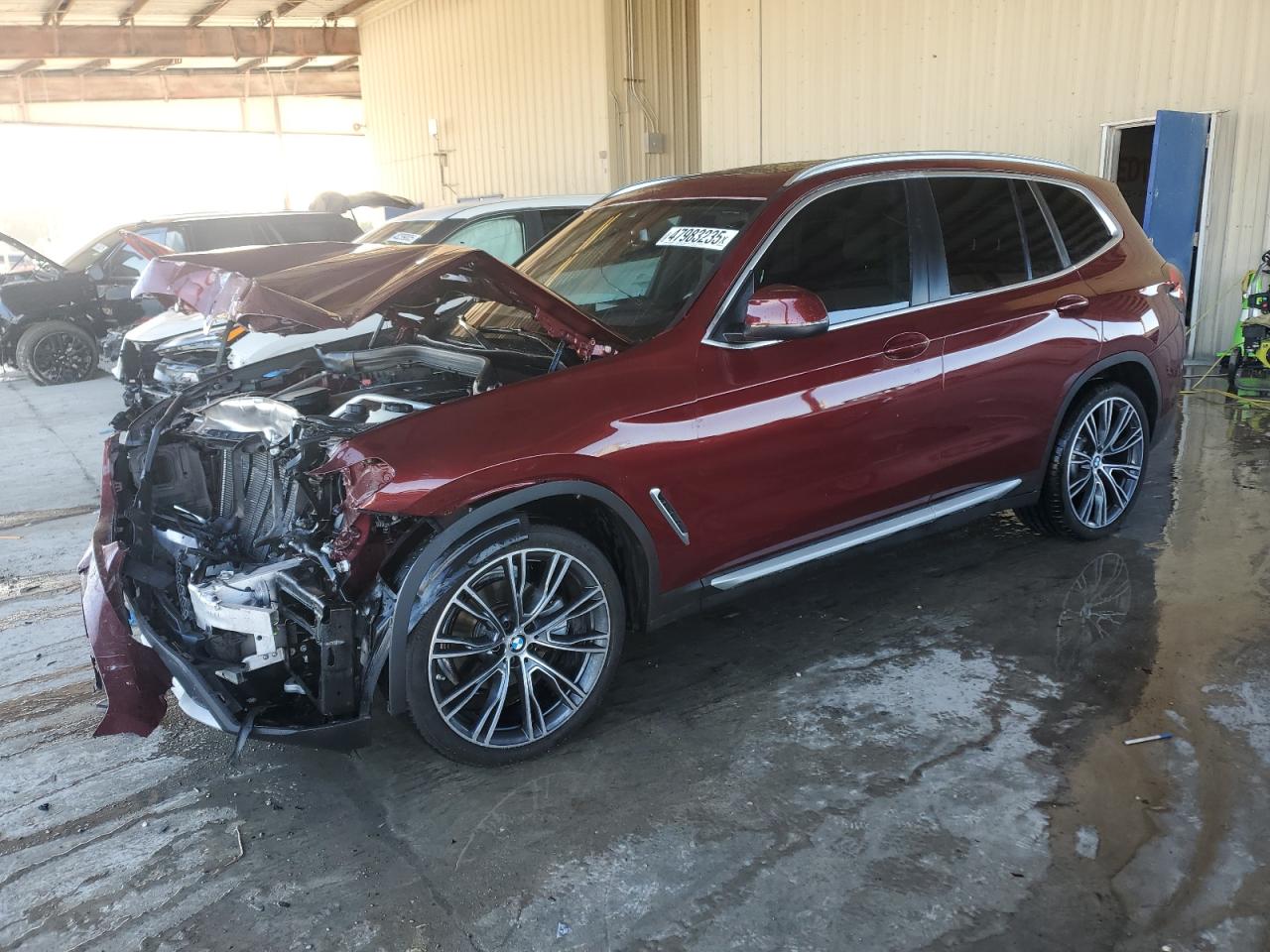 2022 BMW X3 VIN 5UX43DP02N9N15315