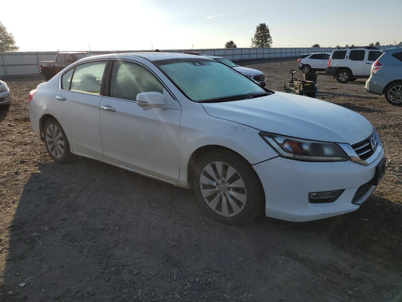 2013 Honda Accord VIN 1HGCR2F80DA116215 Copart auction photo, front end damage thumbnail 4