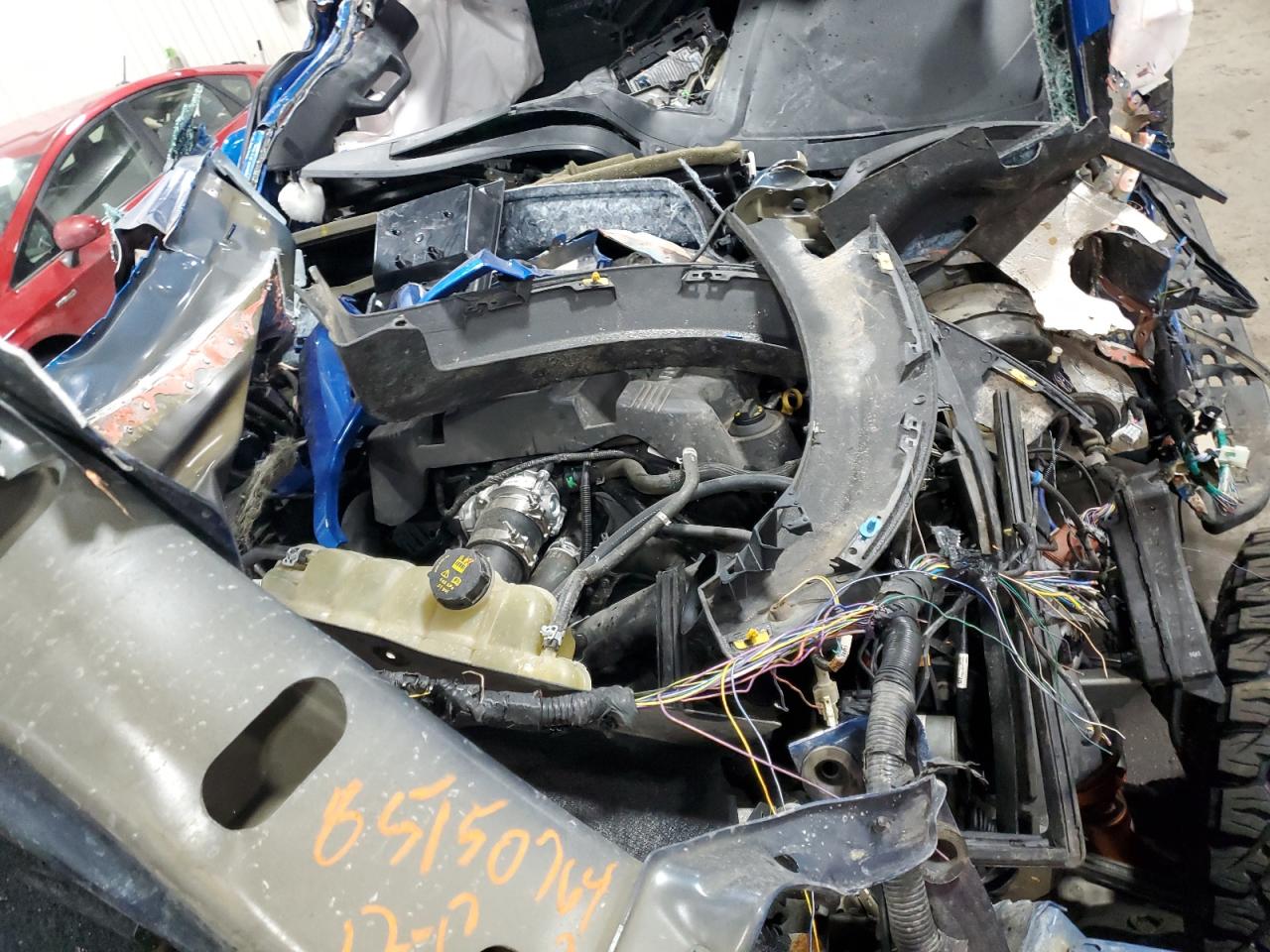 2019 Ford F-150 VIN 1FTEX1RG3KFB17871 Copart auction photo, all over damage thumbnail 11