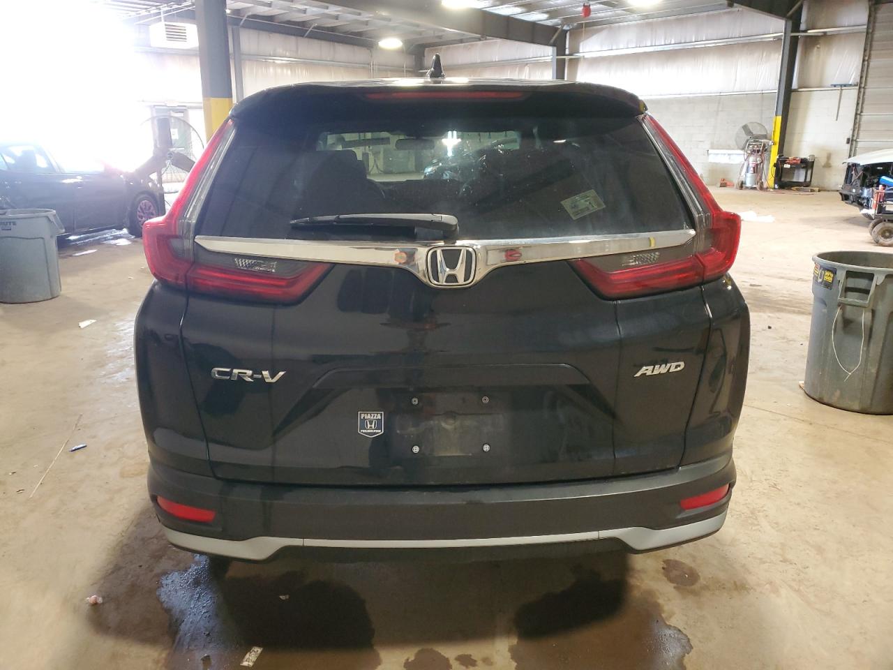 2020 Honda CR-V VIN 2HKRW2H53LH670358 Copart auction photo, vandalism damage thumbnail 6