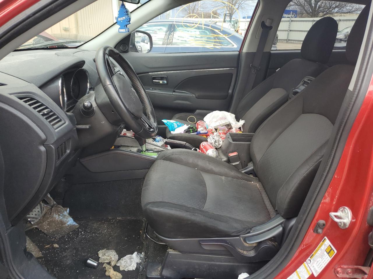 2018 Mitsubishi Outlander VIN JA4AP3AU0JZ031825 Copart auction photo, front end / rear end damage thumbnail 7